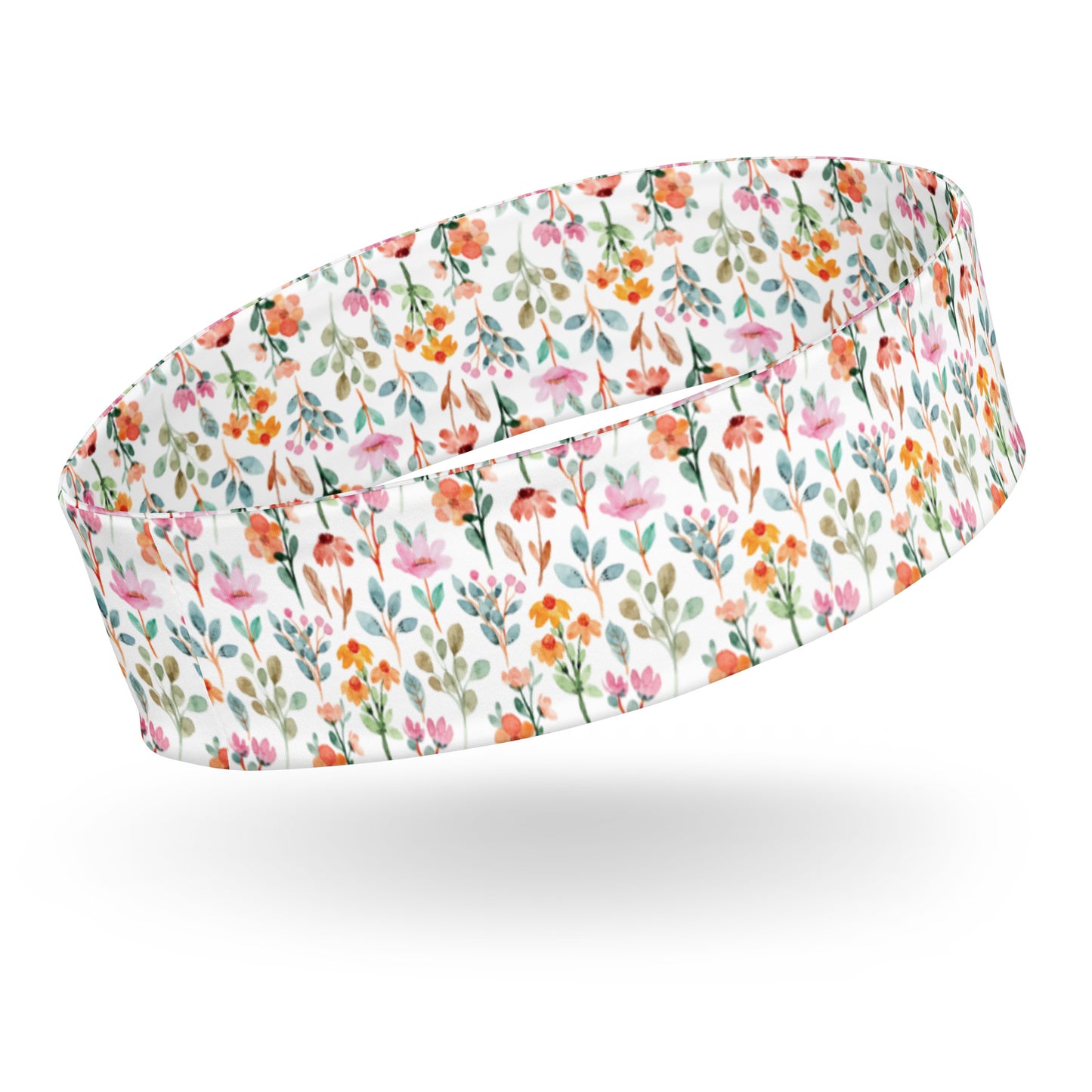 Headband - flower pattern - print on demand