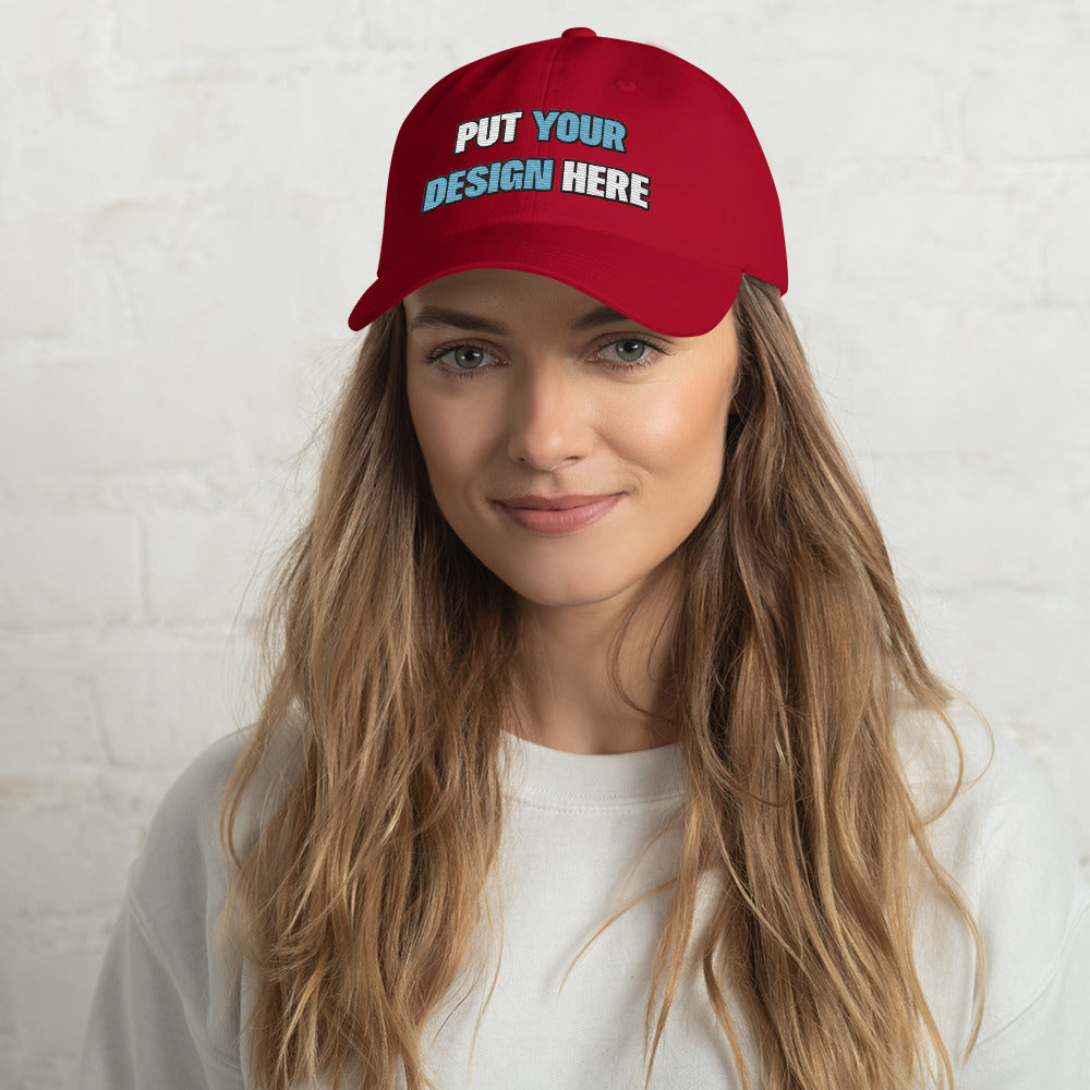 Classic Dad Hat | Yupoong 6245CM - put your design here | unlimited color