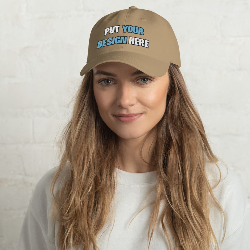 Classic Dad Hat | Yupoong 6245CM - put your design here | unlimited color