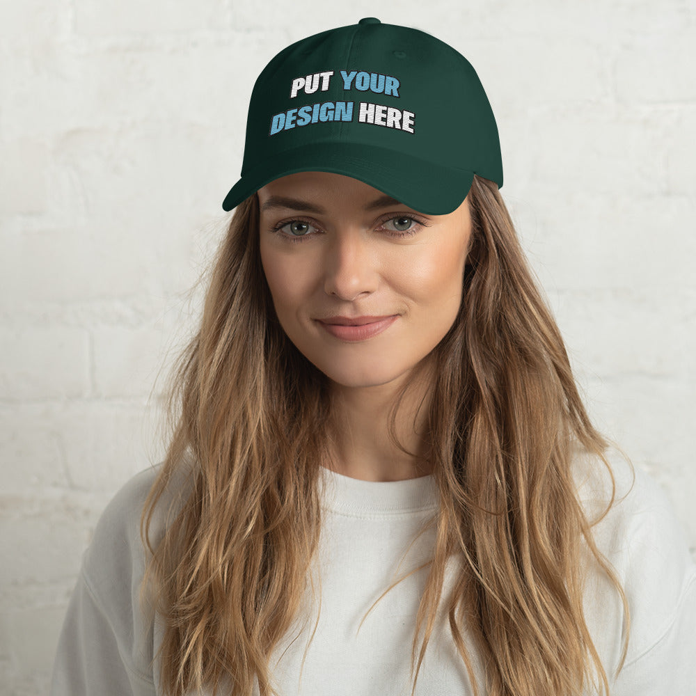 Classic Dad Hat | Yupoong 6245CM - put your design here | unlimited color