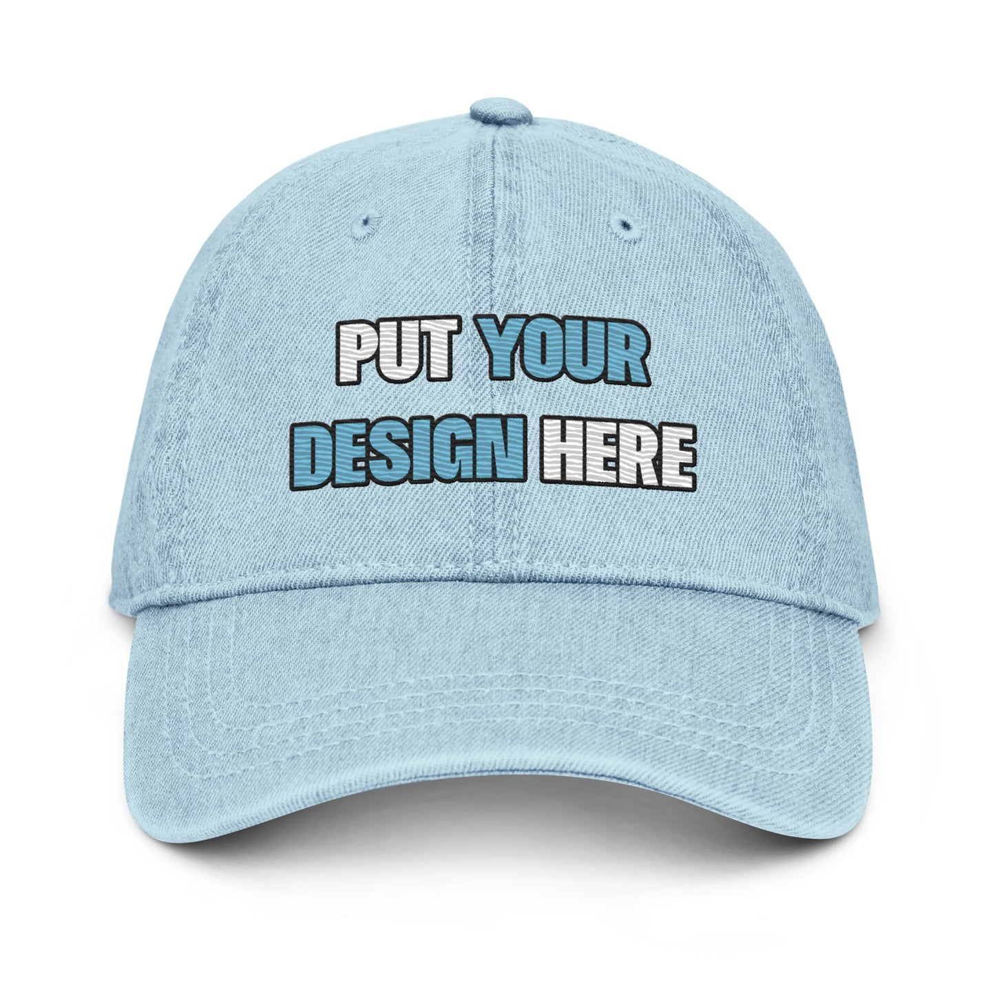 Denim Hat | Otto Cap 18-204 - put your design here | standard color - unlimited color