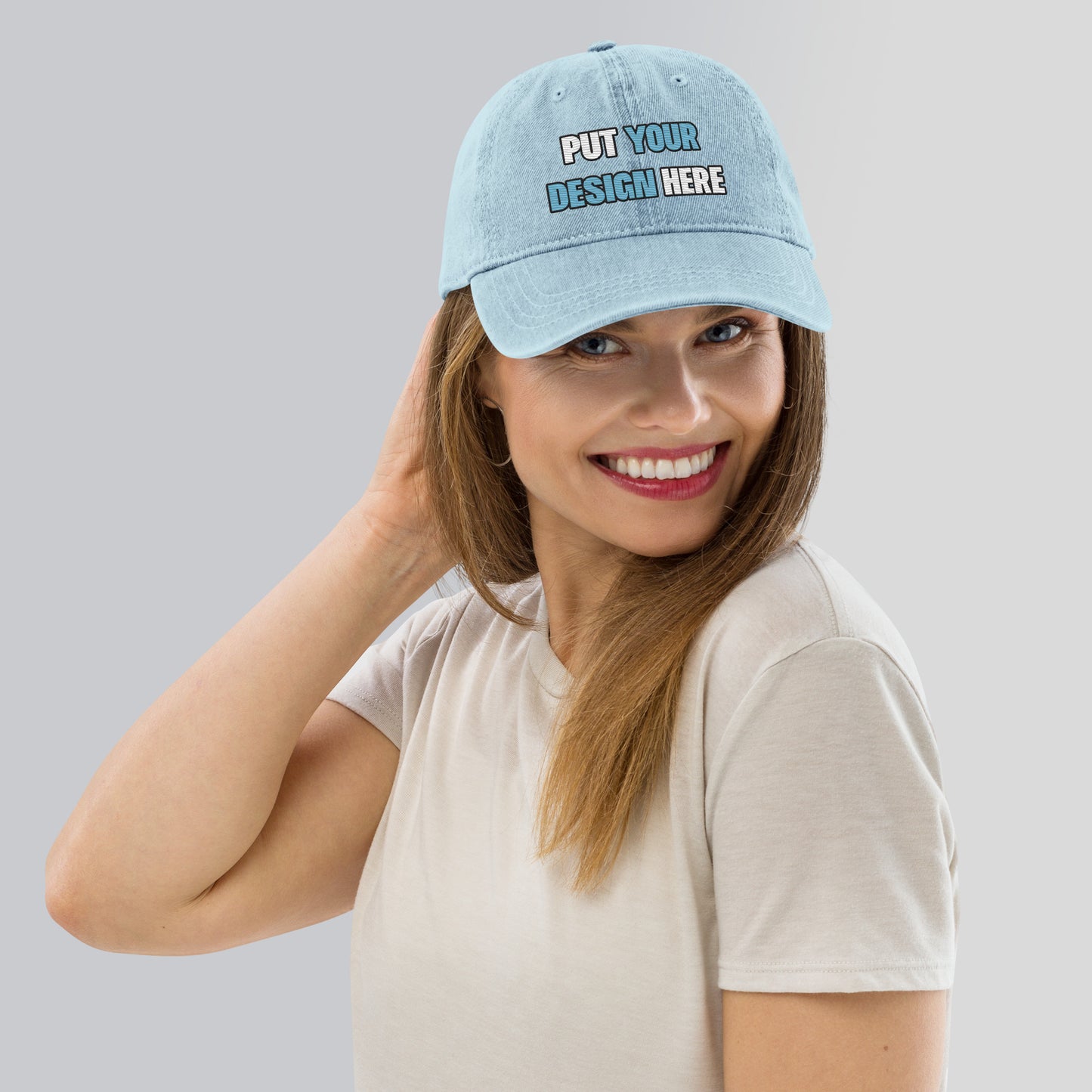 Denim Hat | Otto Cap 18-204 - put your design here | standard color - unlimited color