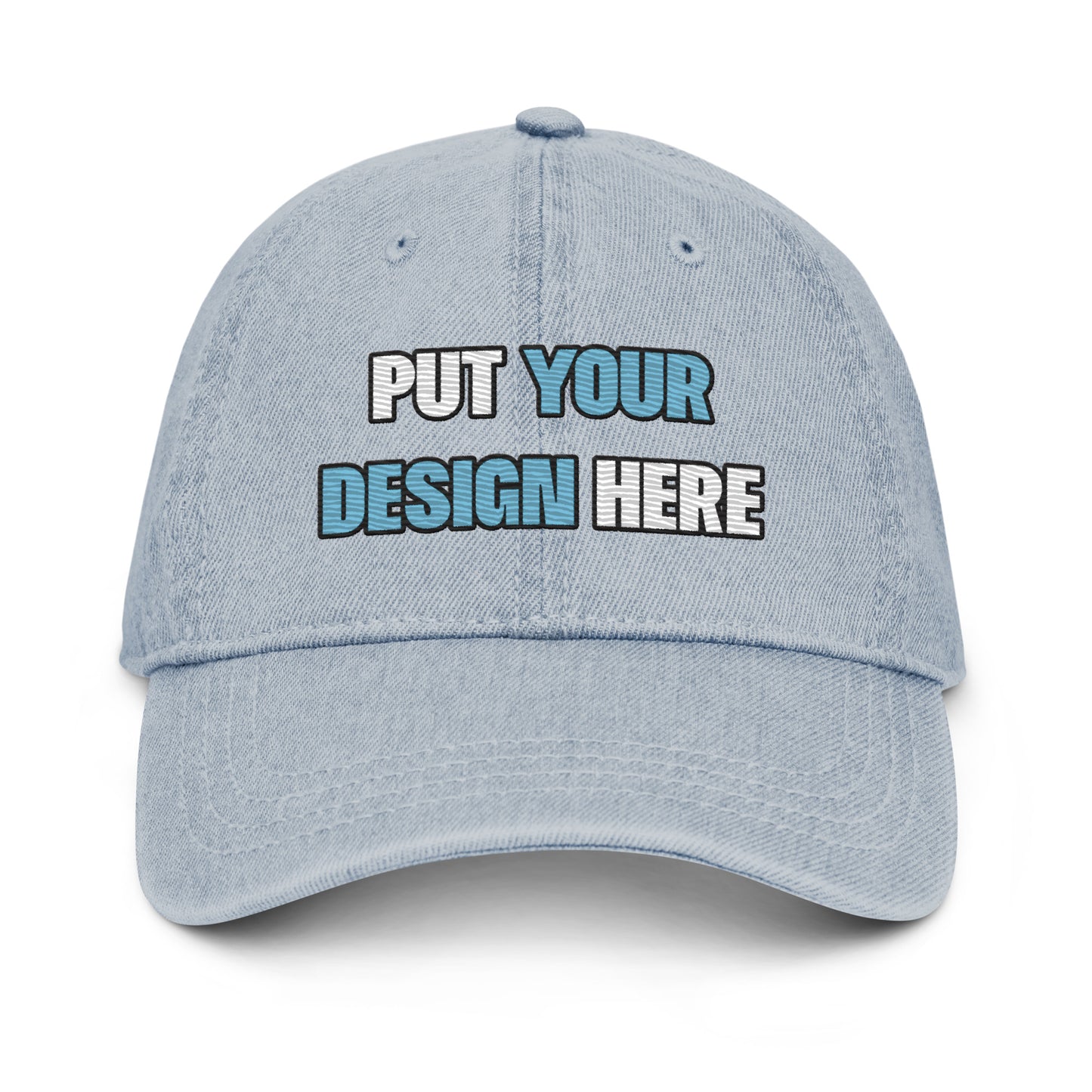 Denim Hat | Otto Cap 18-204 - put your design here | standard color - unlimited color