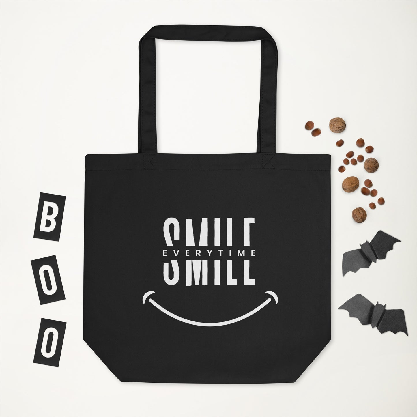 Eco Tote Bag - smile every time