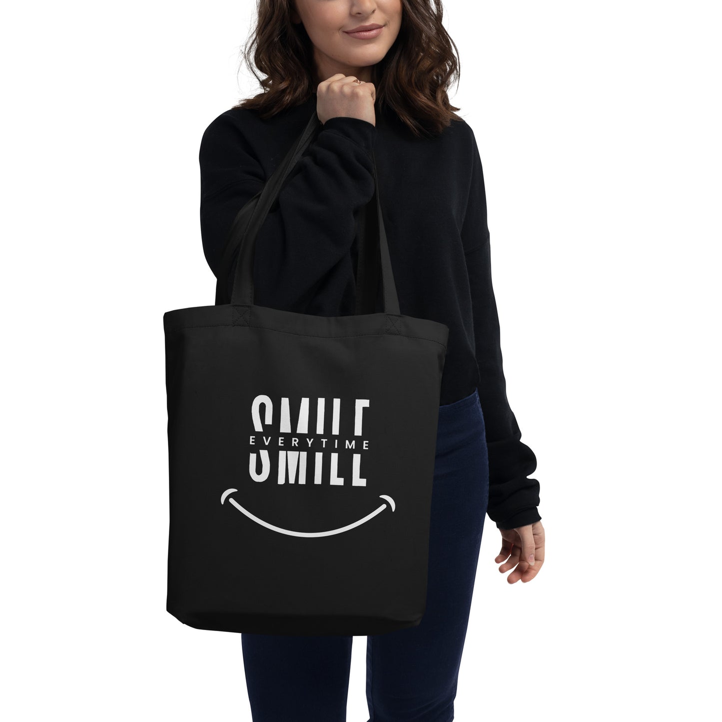 Eco Tote Bag - smile every time