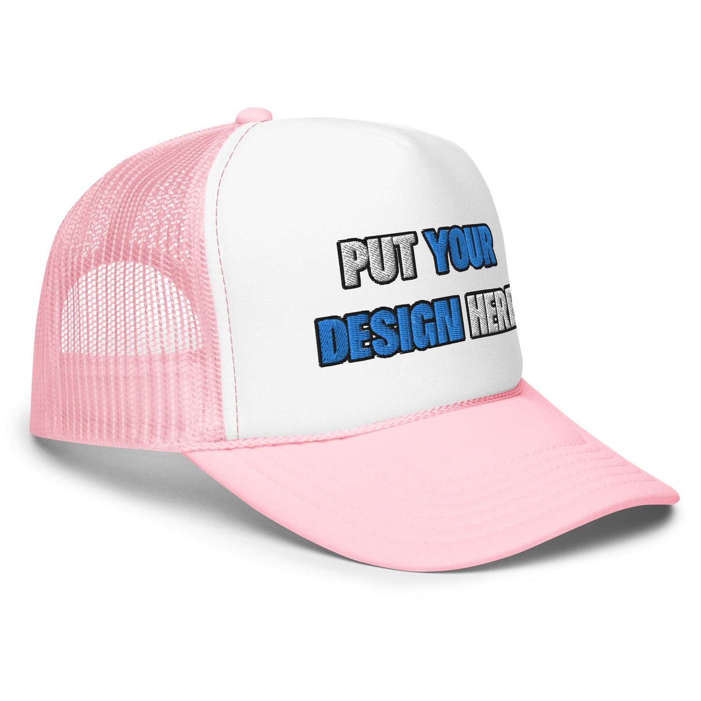 Foam Trucker Hat | Otto Cap 39-165 - put your design here | standard color - 3D Puff