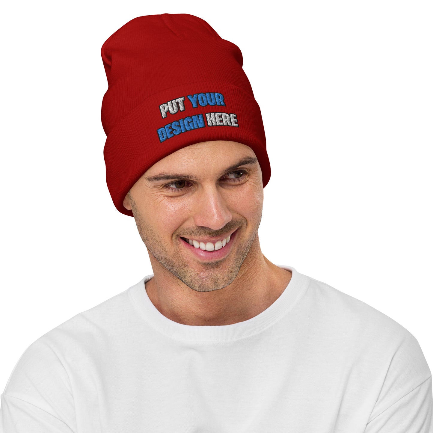 Knit Beanie | Otto Cap 82-480 - put your design here - standard color - Flat Embroidery