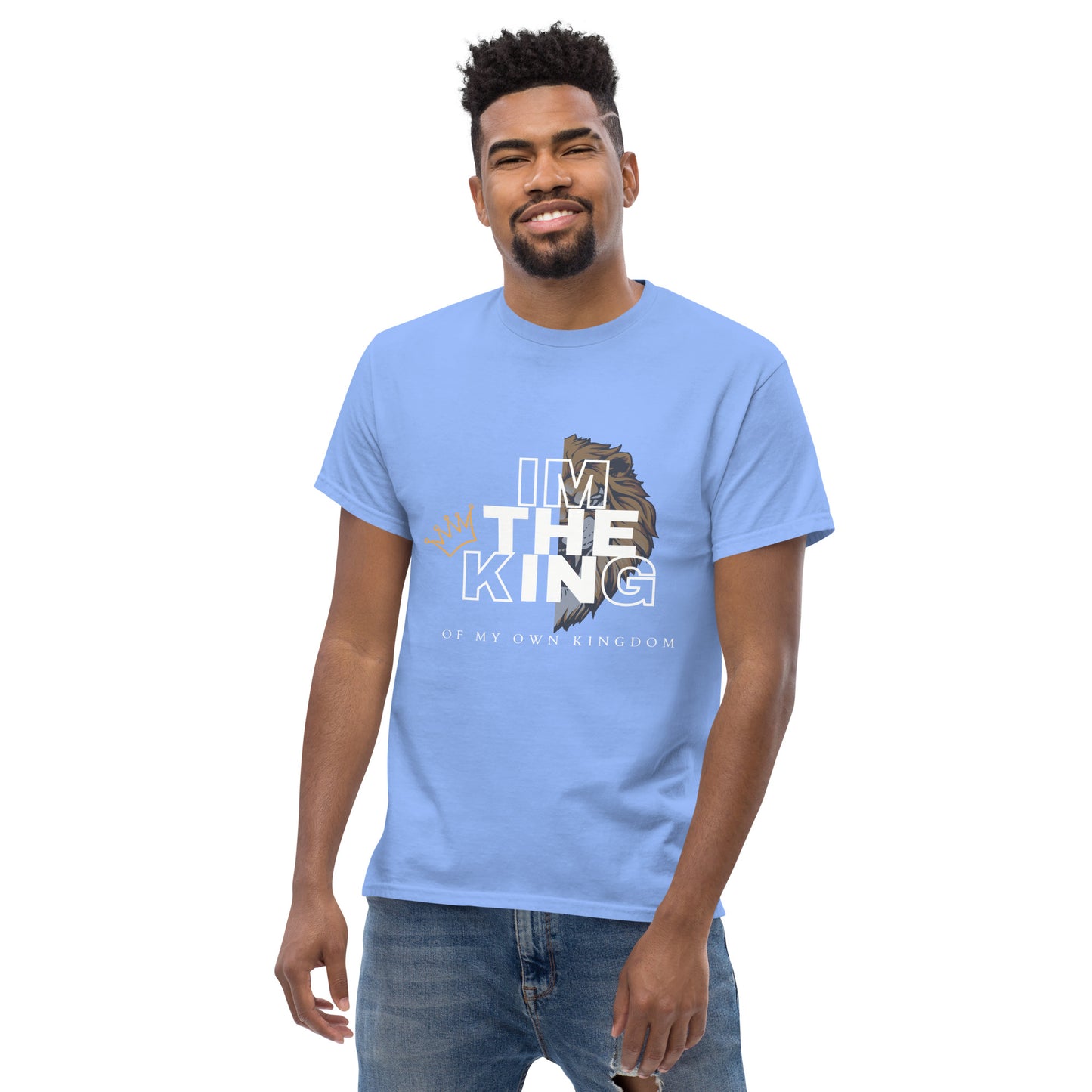 Men's classic tee - i am the king - print on demand