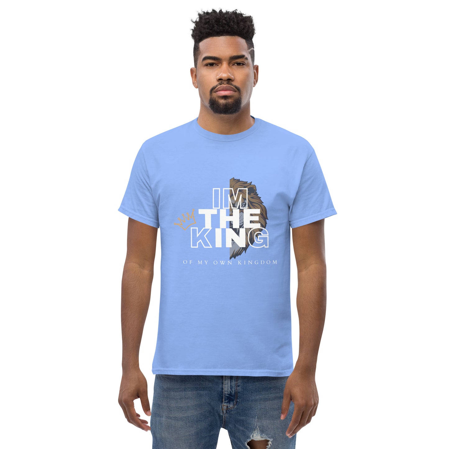 Men's classic tee - i am the king - print on demand