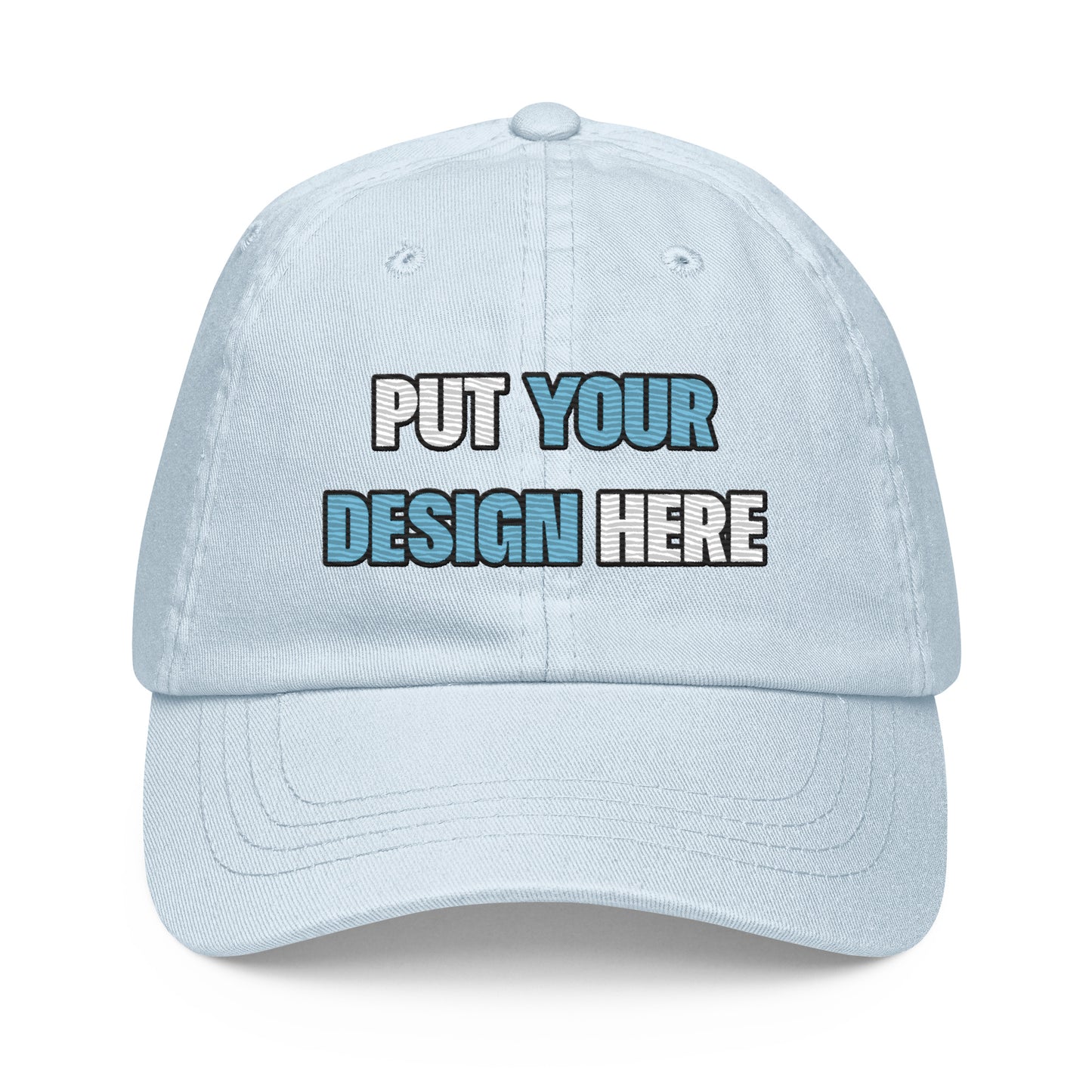 Pastel Baseball Hat | Beechfield B653 - put your design here | standard color - unlimited color