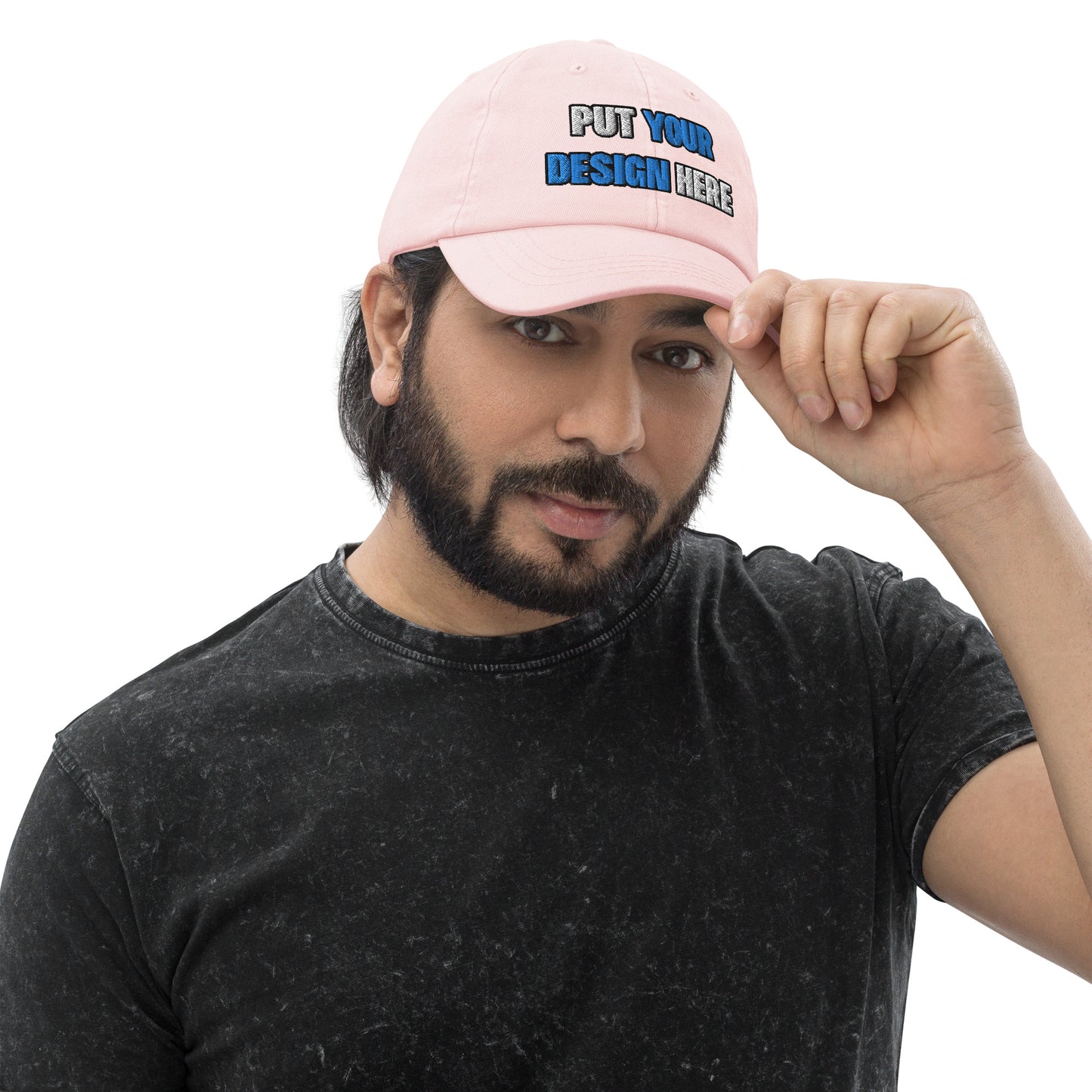 Pastel Baseball Hat | Beechfield B653 - put your design here | standard color - Flat Embroidery