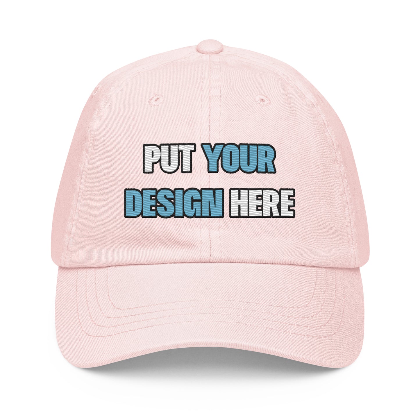 Pastel Baseball Hat | Beechfield B653 - put your design here | standard color - unlimited color