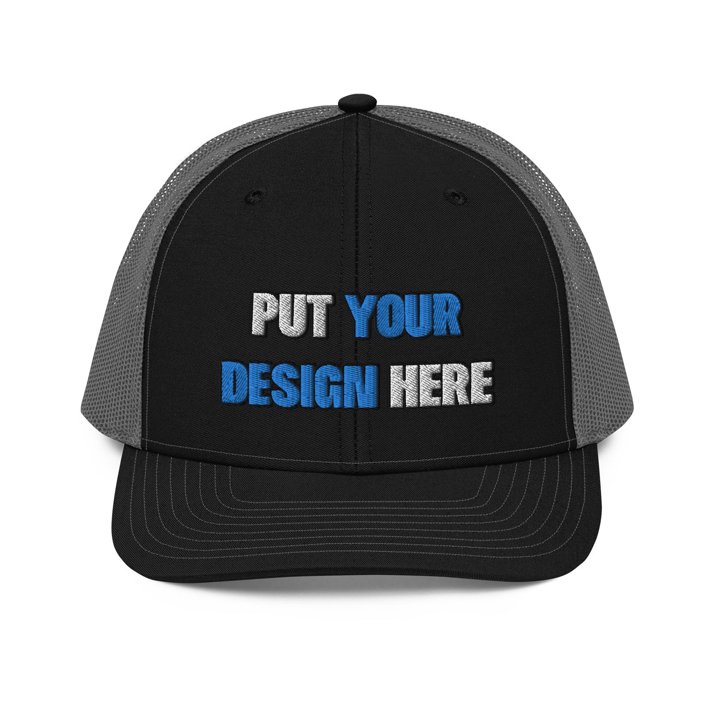 Snapback Trucker Cap | Richardson 112 - put your design here | standard color - 3D Puff