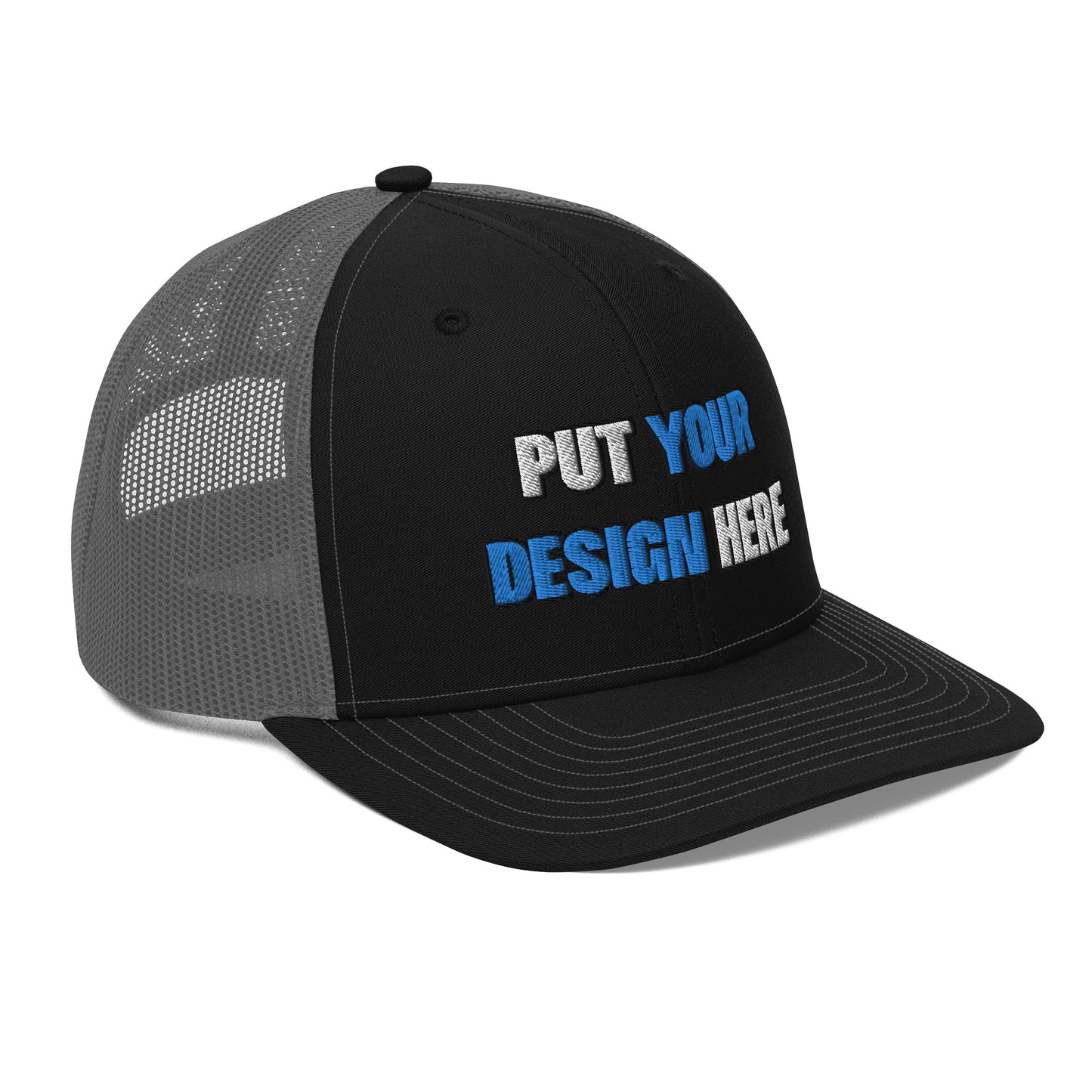 Snapback Trucker Cap | Richardson 112 - put your design here | standard color - 3D Puff