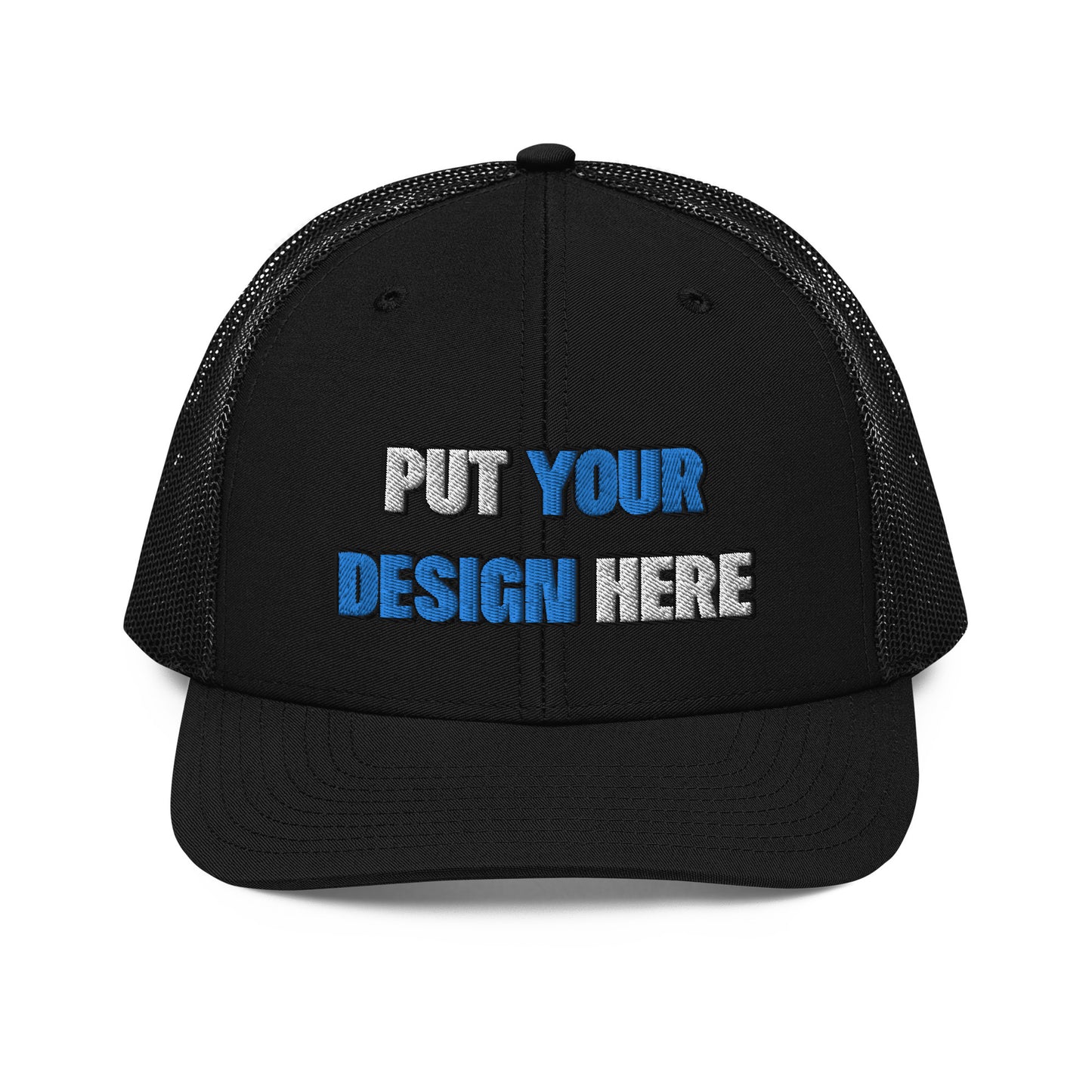 Snapback Trucker Cap | Richardson 112 - put your design here | standard color - 3D Puff