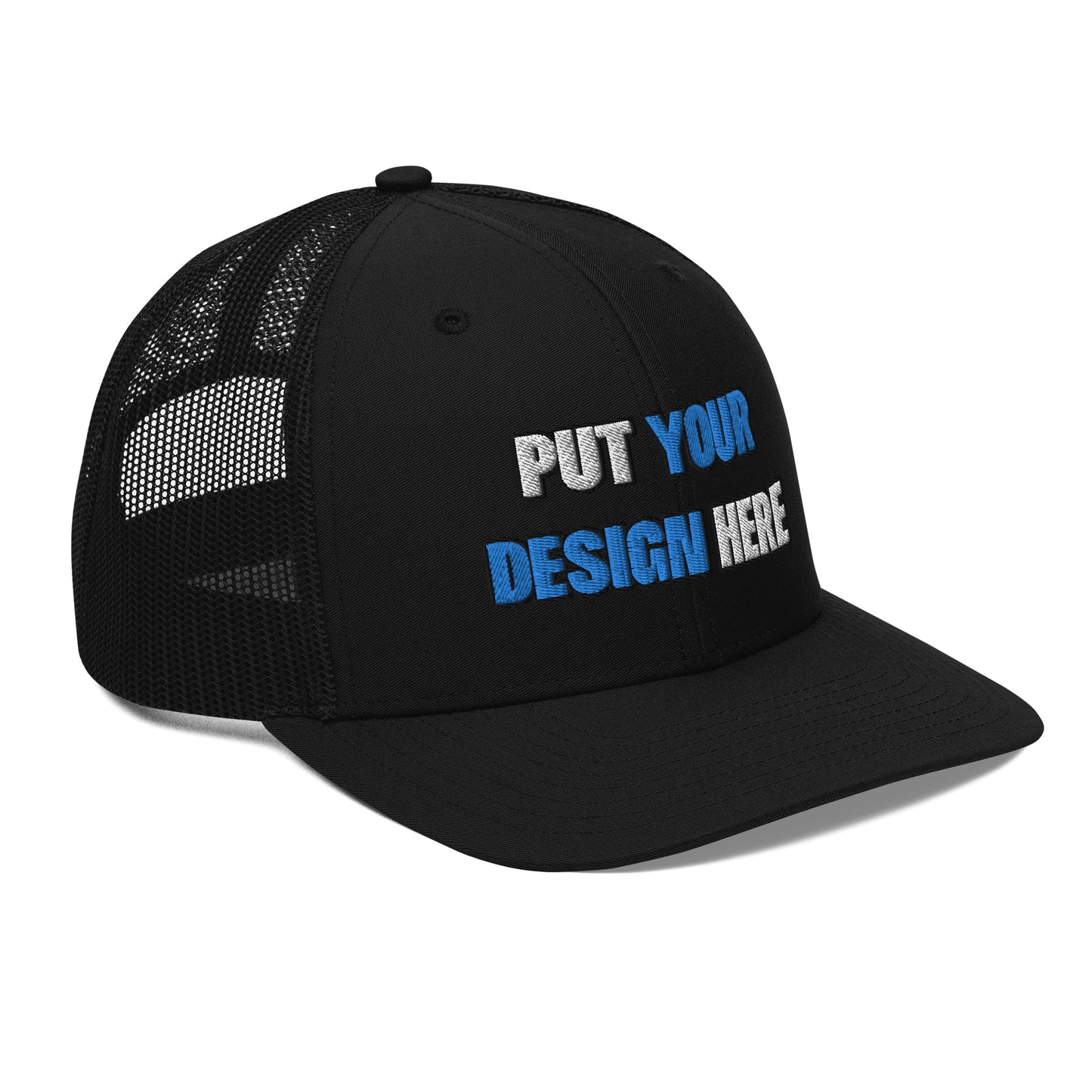 Snapback Trucker Cap | Richardson 112 - put your design here | standard color - 3D Puff