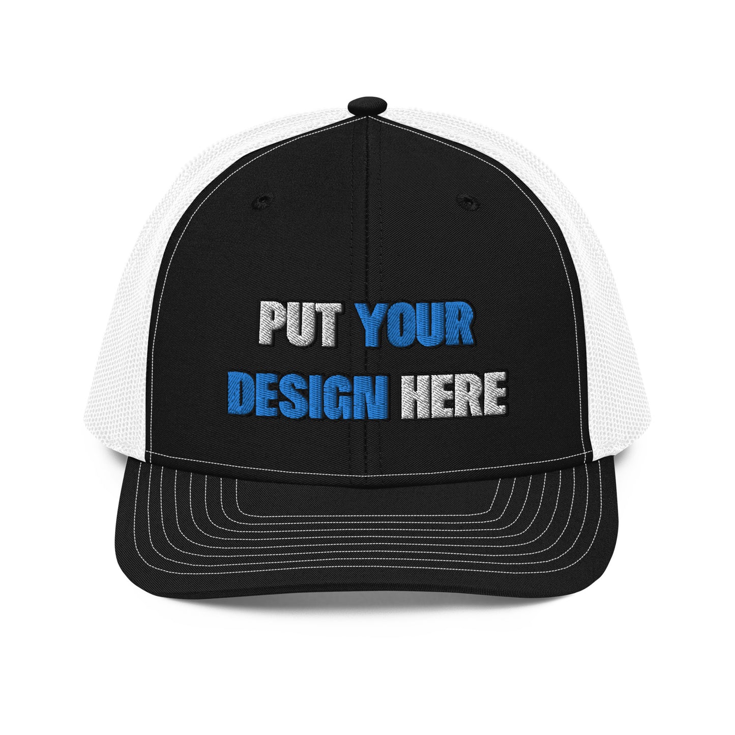 Snapback Trucker Cap | Richardson 112 - put your design here | standard color - 3D Puff