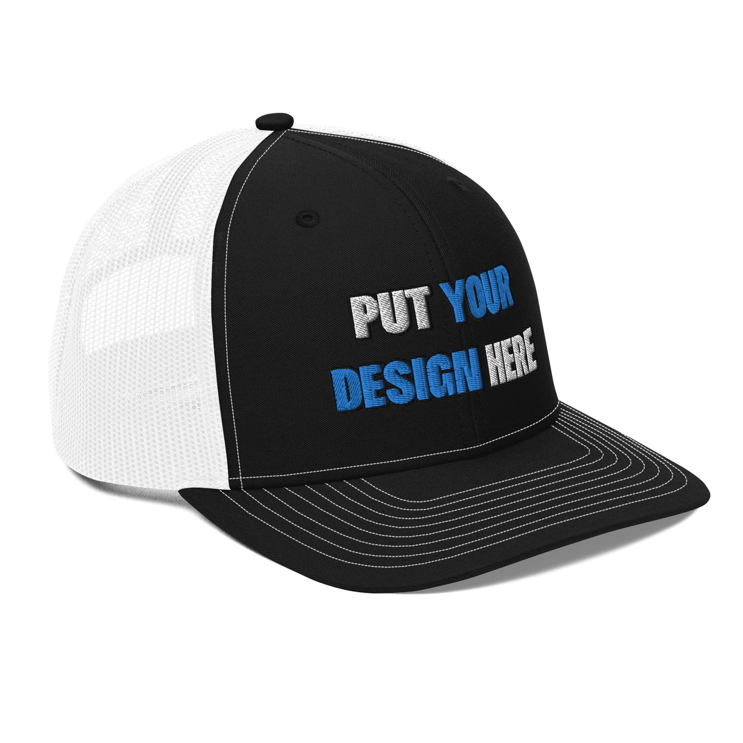 Snapback Trucker Cap | Richardson 112 - put your design here | standard color - 3D Puff