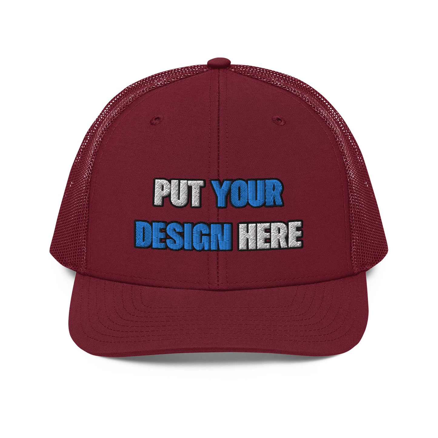 Snapback Trucker Cap | Richardson 112 - put your design here | standard color - 3D Puff