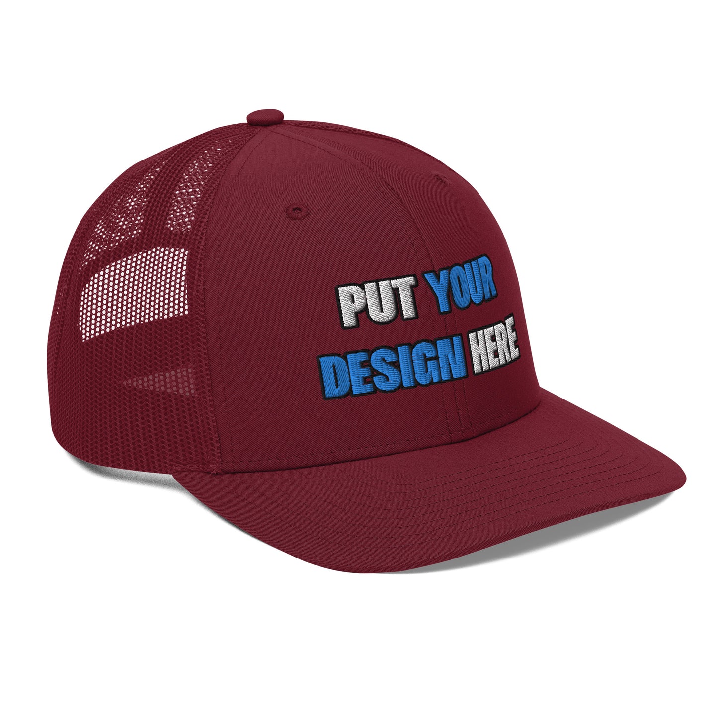 Snapback Trucker Cap | Richardson 112 - put your design here | standard color - 3D Puff