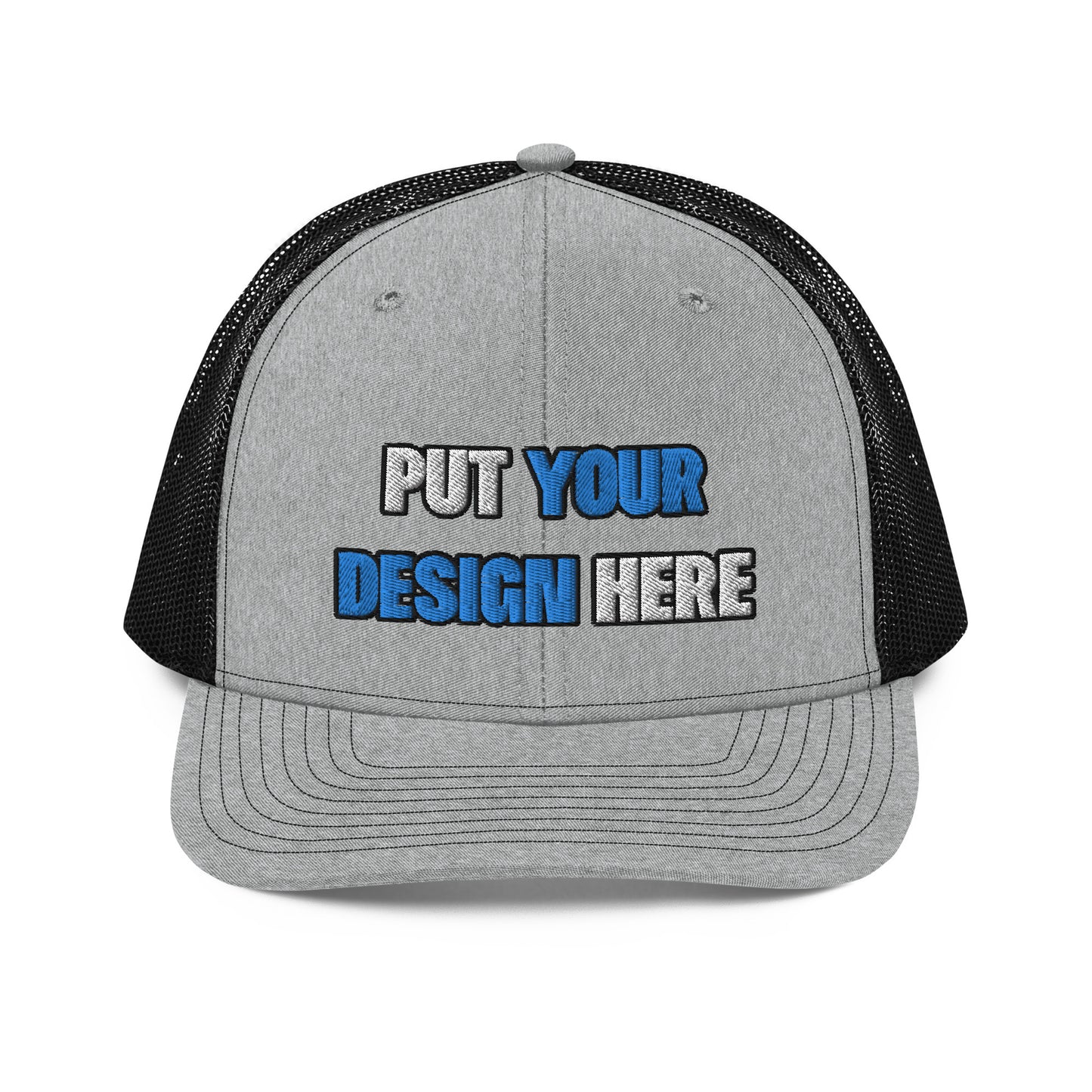 Snapback Trucker Cap | Richardson 112 - put your design here | standard color - 3D Puff