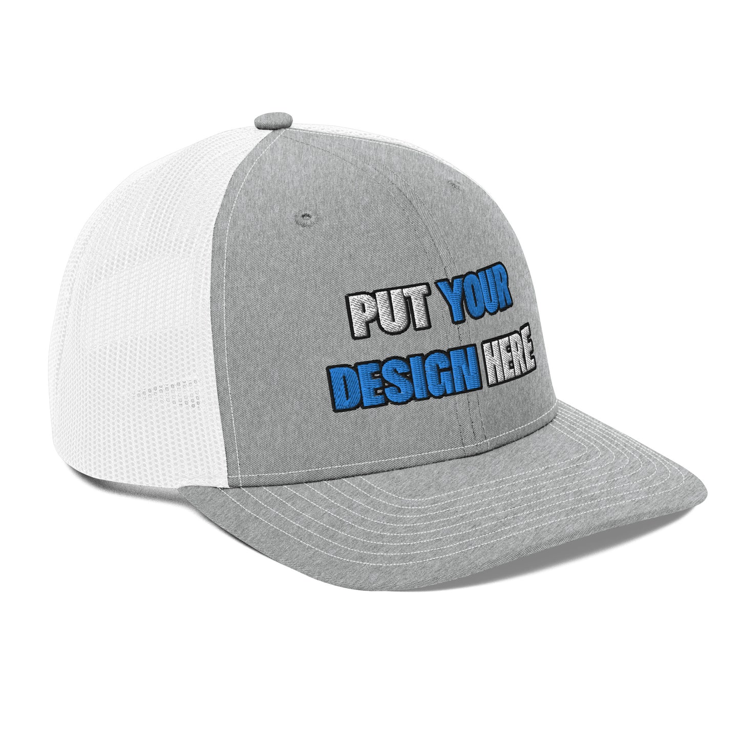 Snapback Trucker Cap | Richardson 112 - put your design here | standard color - 3D Puff