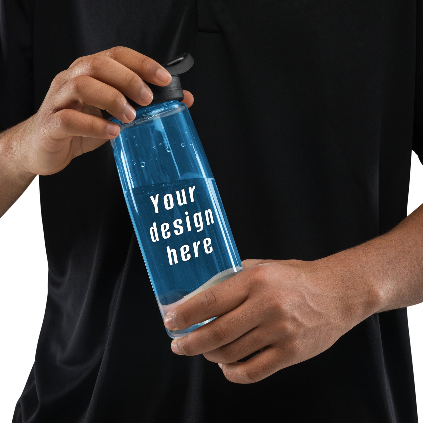 Sports water bottle - your design here - demand on print