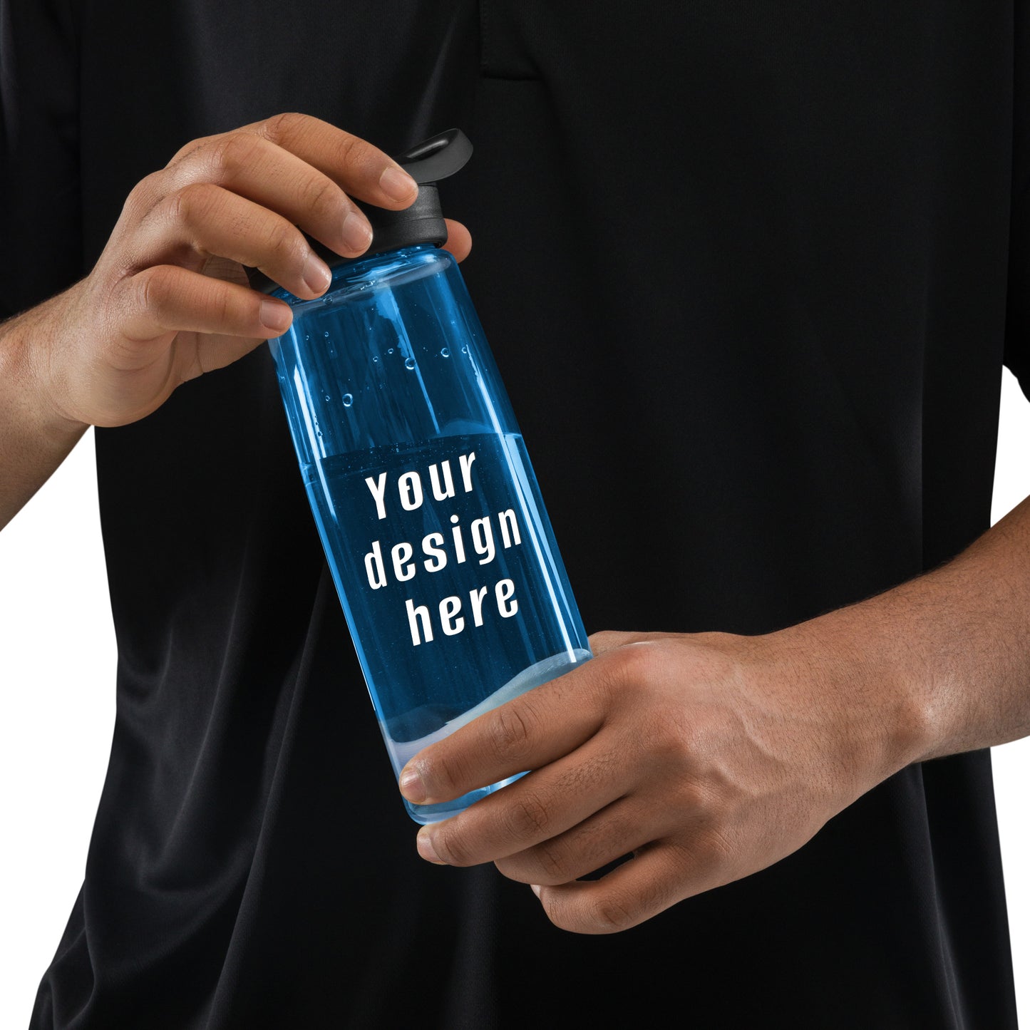 Sports water bottle - your design here - demand on print