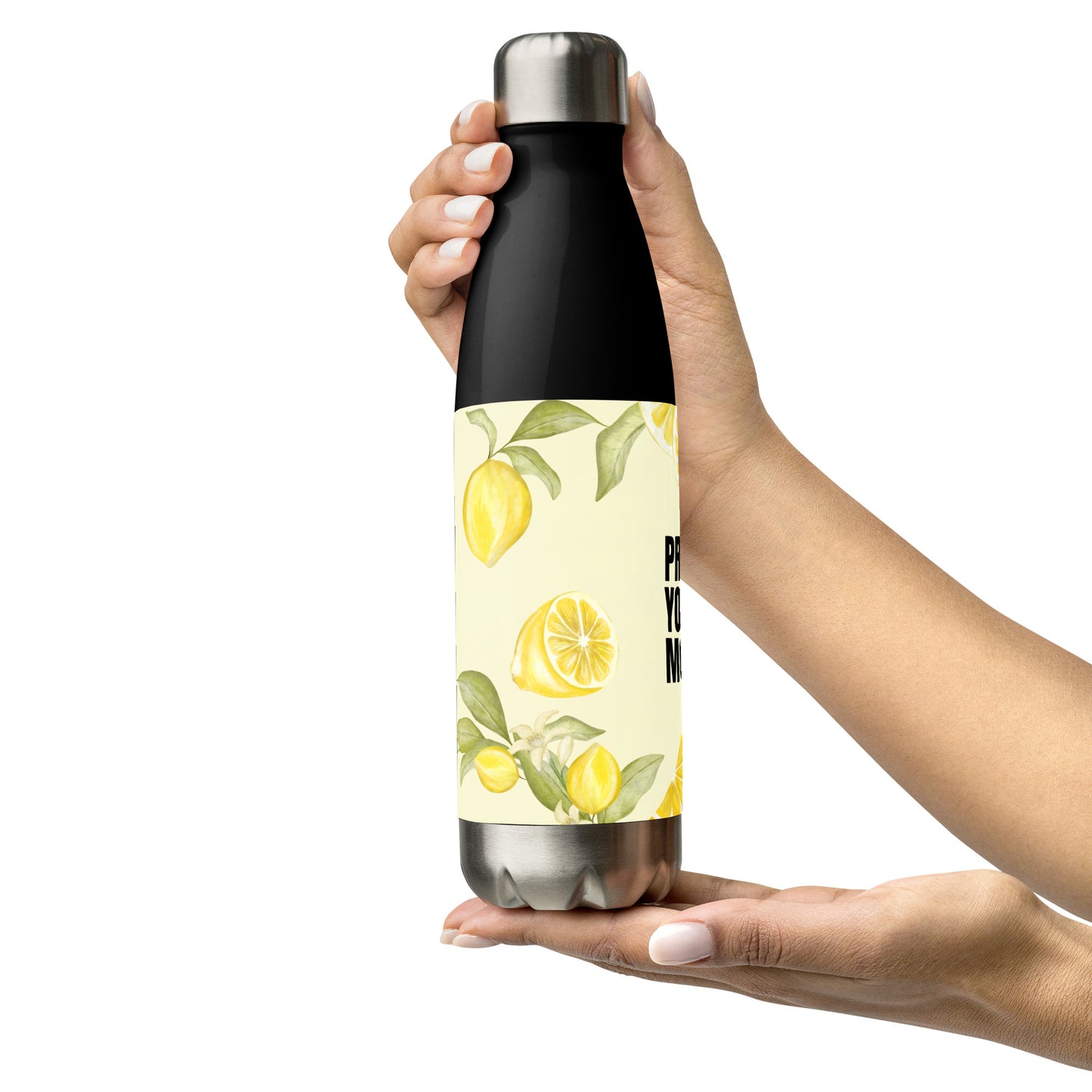 Stainless steel water bottle - print on demand