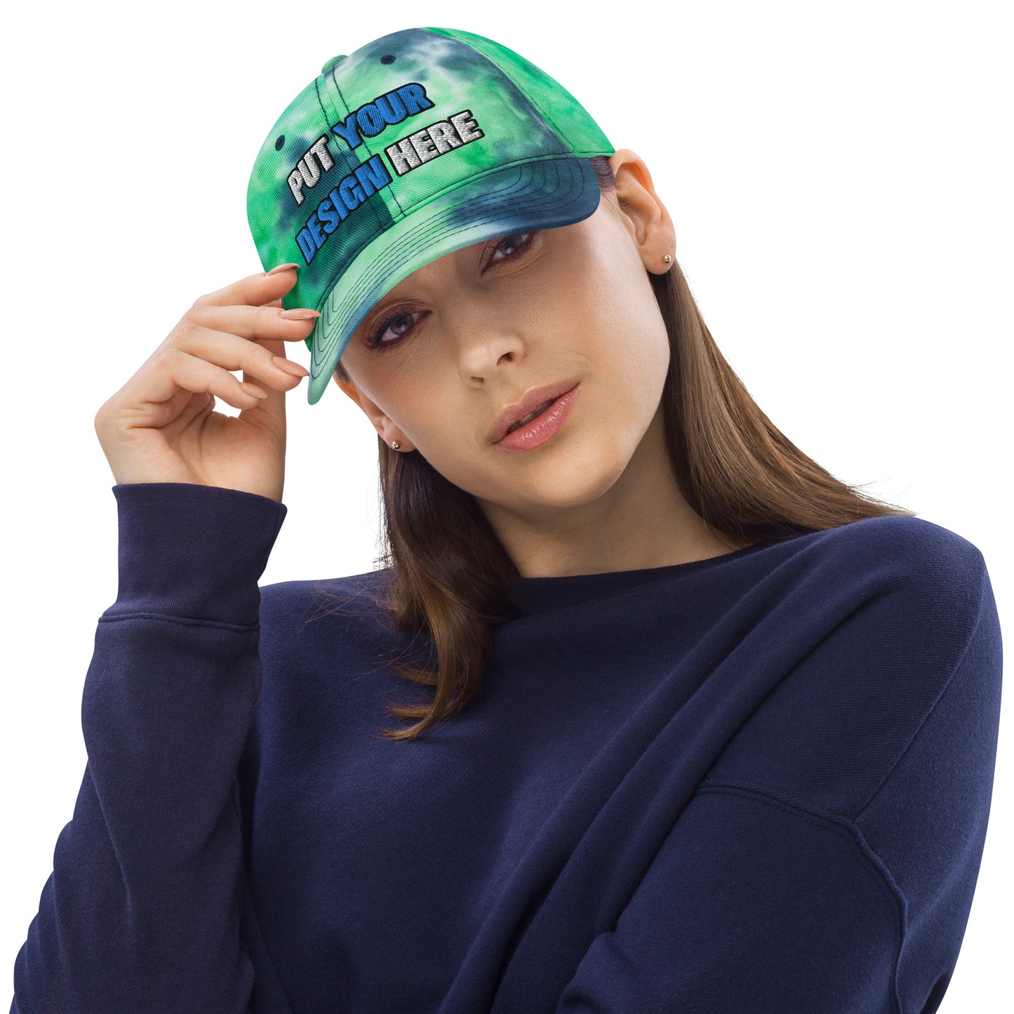 Tie-Dye Hat | Sportsman SP400 - put your design here | standard color - 3D Puff