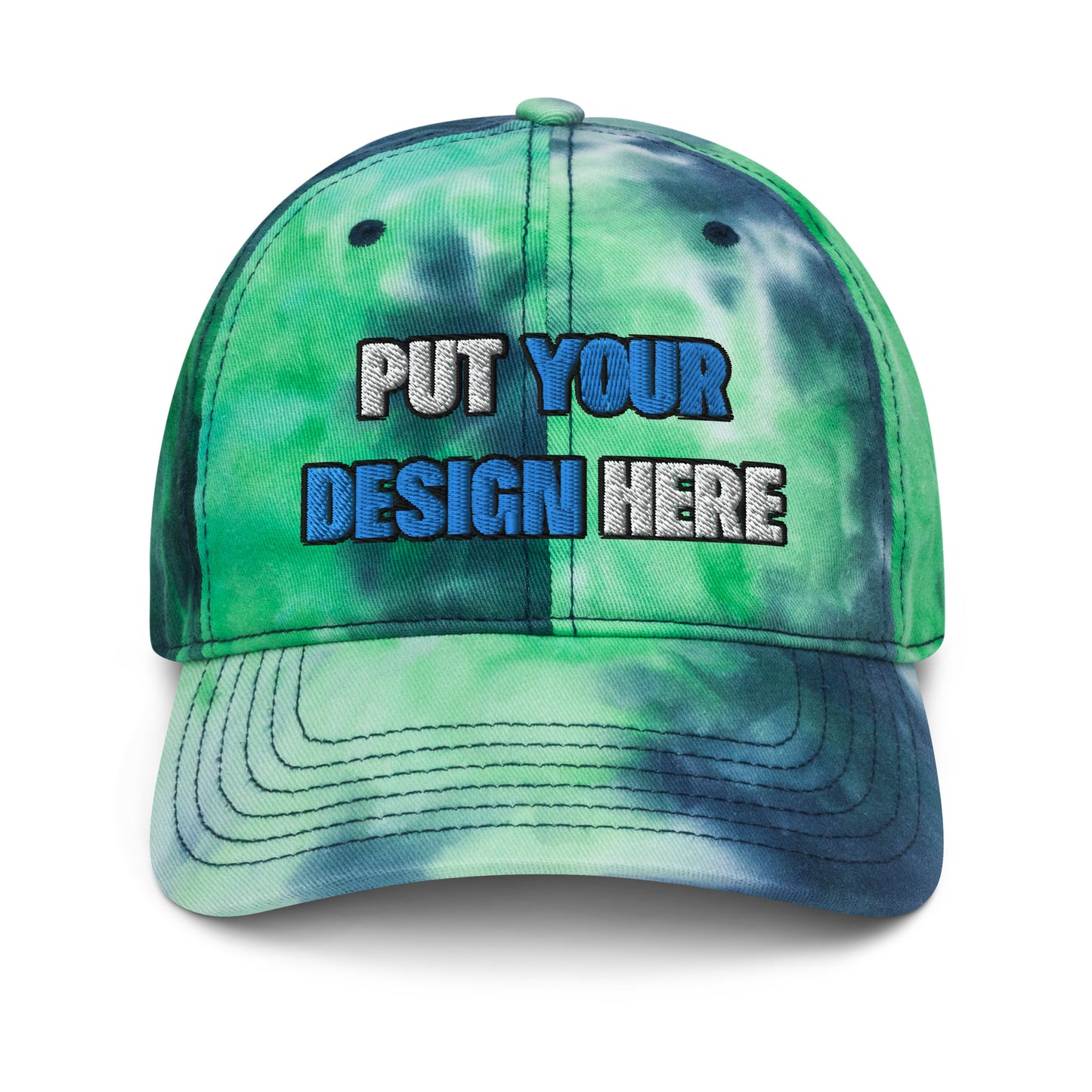 Tie-Dye Hat | Sportsman SP400 - put your design here | standard color - 3D Puff