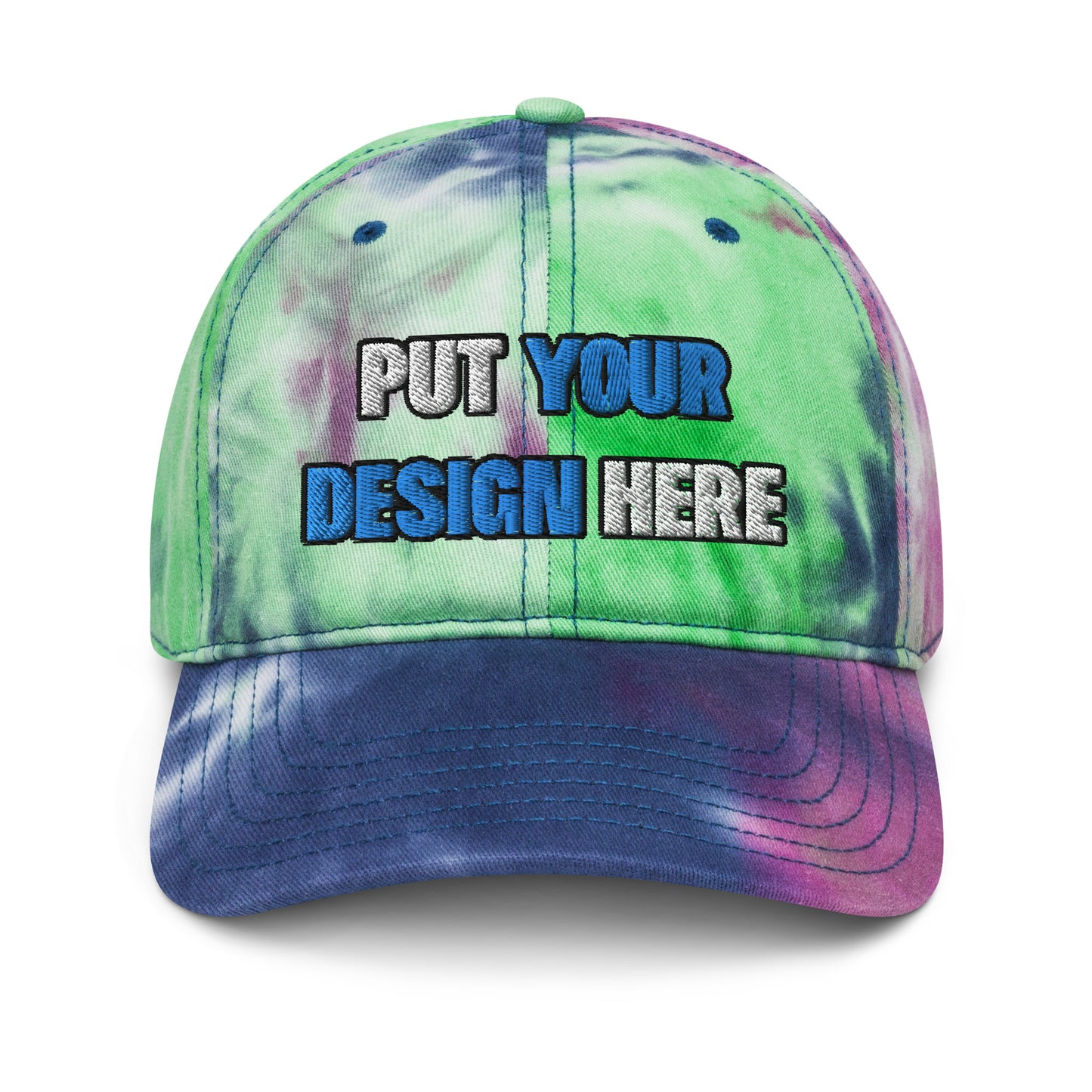 Tie-Dye Hat | Sportsman SP400 - put your design here | standard color - Flat Embroidery