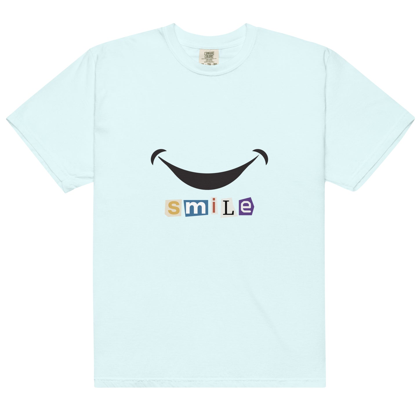 Unisex garment-dyed heavyweight t-shirt | smile | print on demand