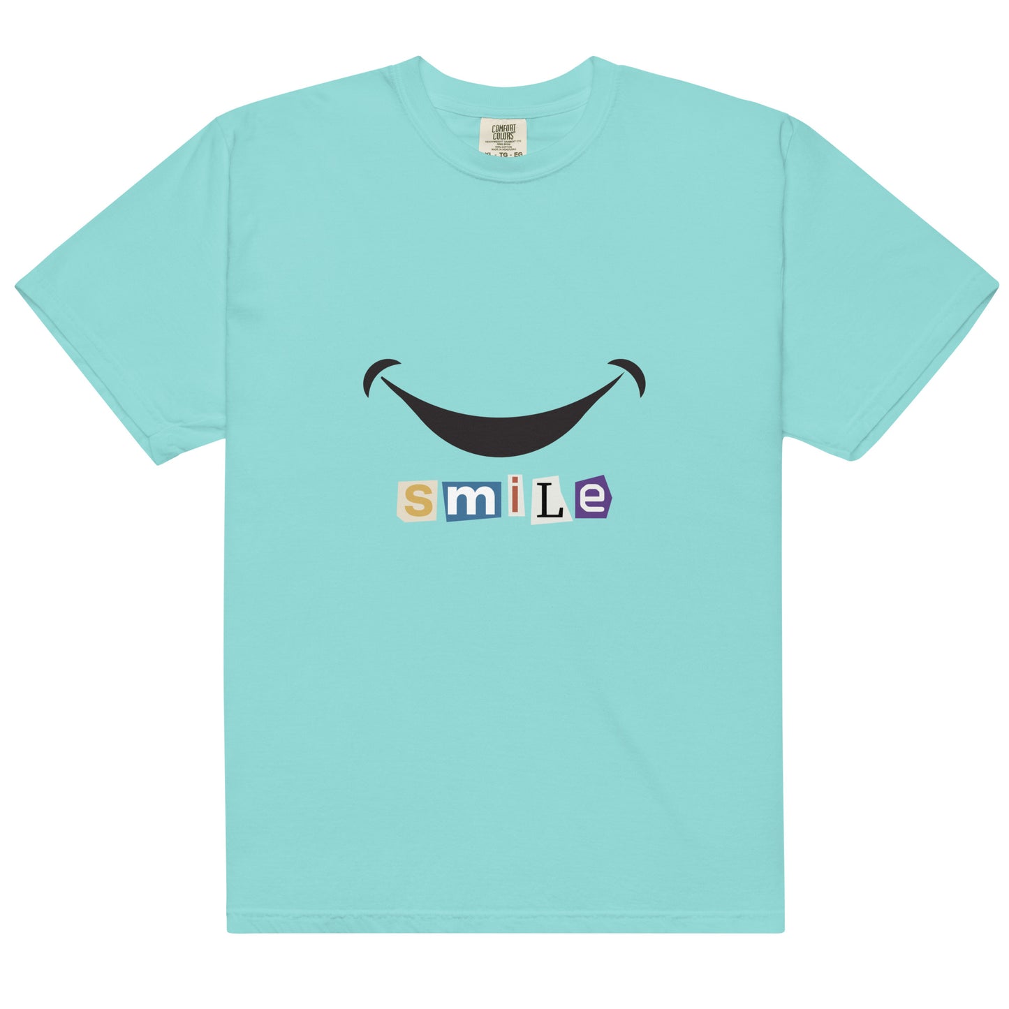 Unisex garment-dyed heavyweight t-shirt | smile | print on demand