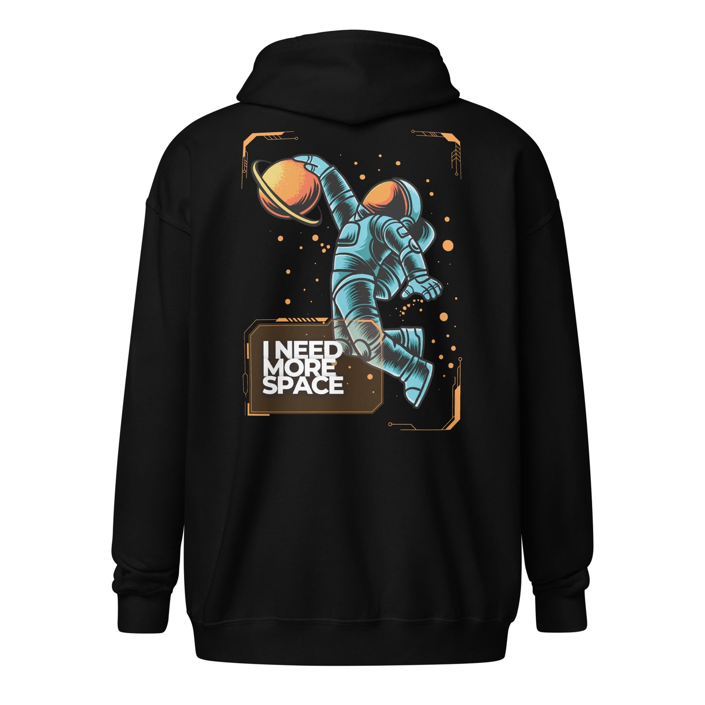 Unisex heavy blend zip hoodie - i need more space