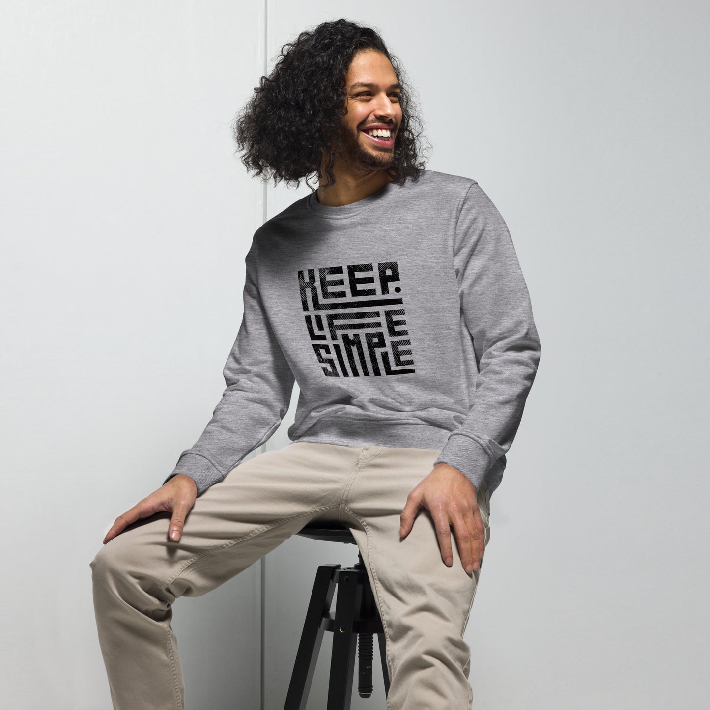 Unisex Organic Sweatshirt | SOL'S 03574 - keep life simple - print on demand