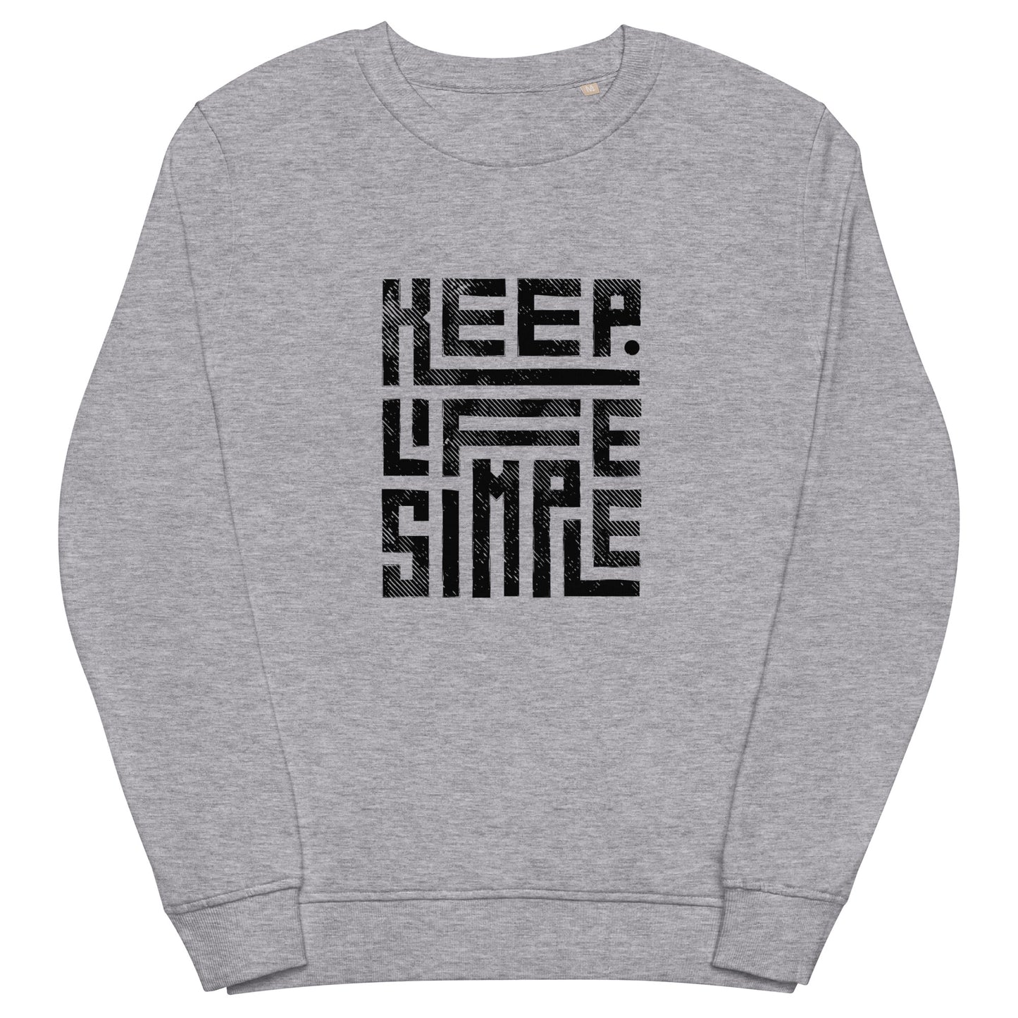 Unisex Organic Sweatshirt | SOL'S 03574 - keep life simple - print on demand