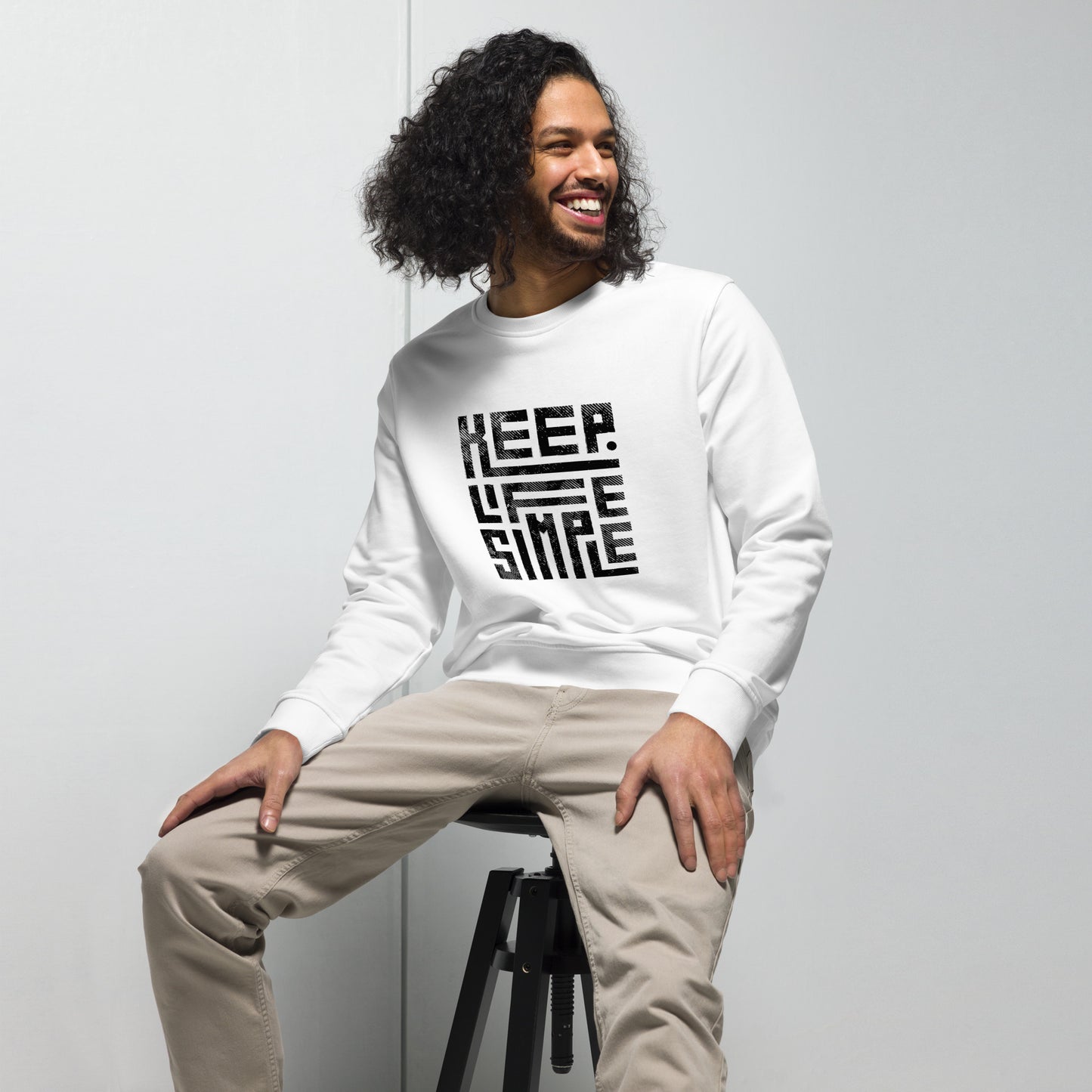 Unisex Organic Sweatshirt | SOL'S 03574 - keep life simple - print on demand