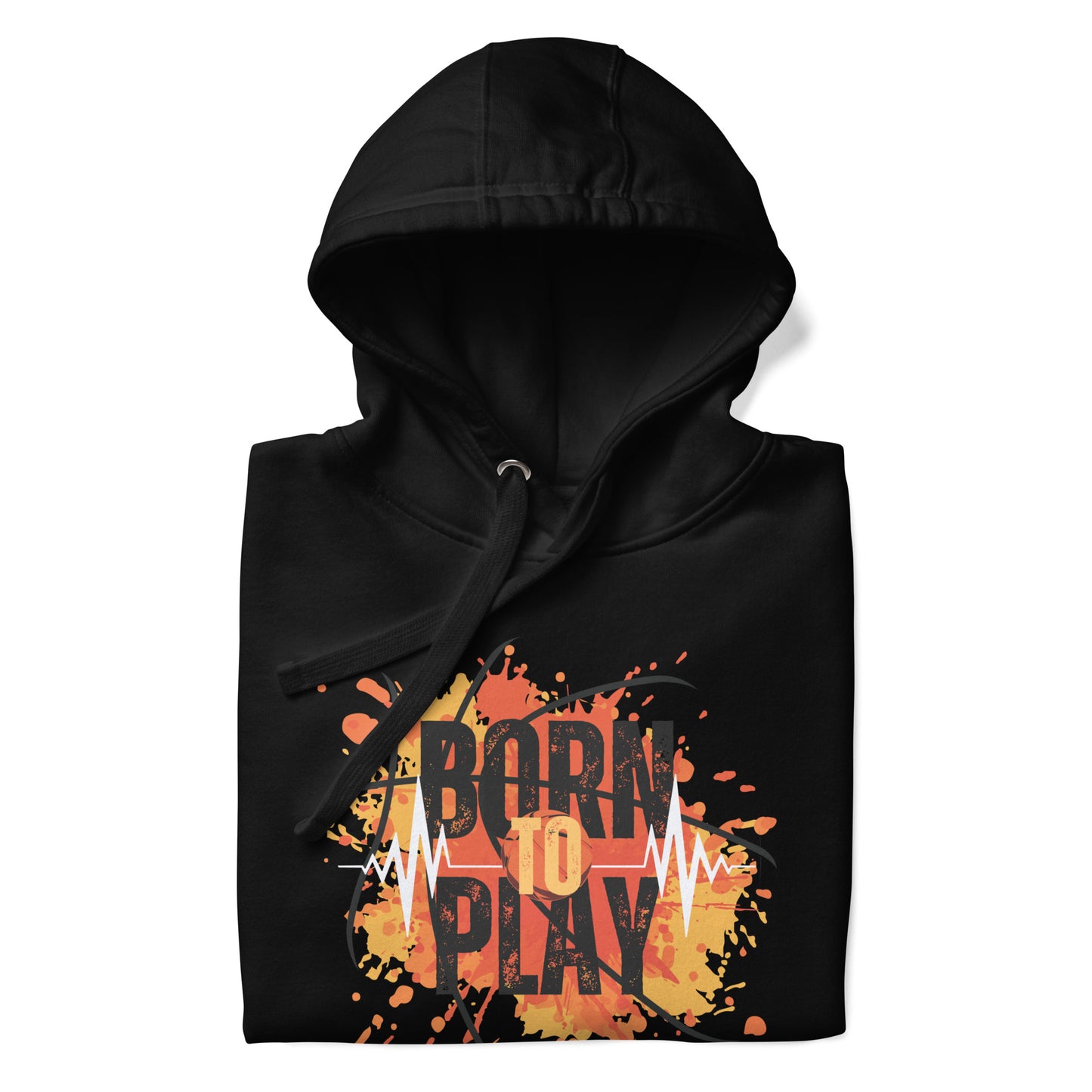 Unisex Hoodie - born to play - print to demand