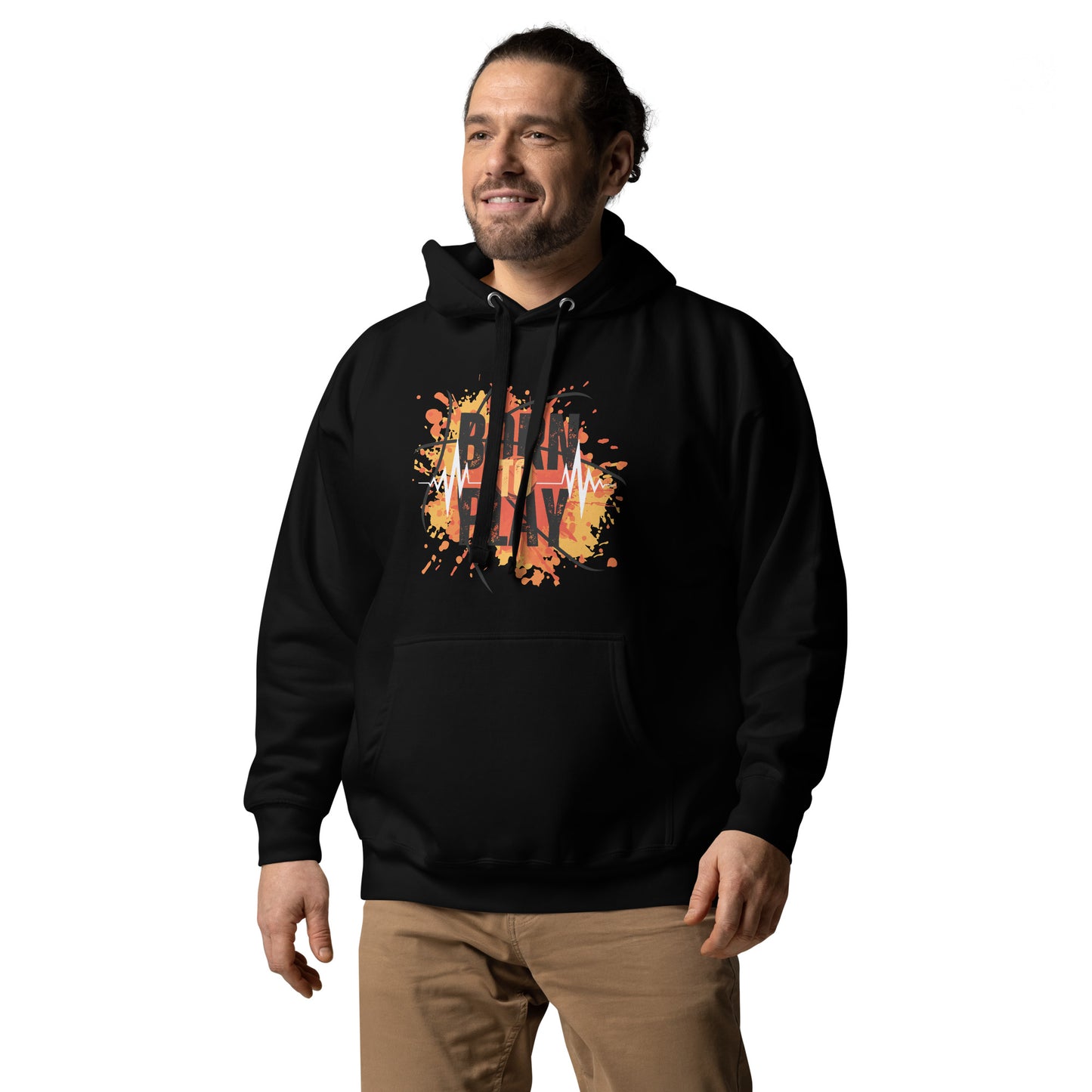 Unisex Hoodie - born to play - print to demand