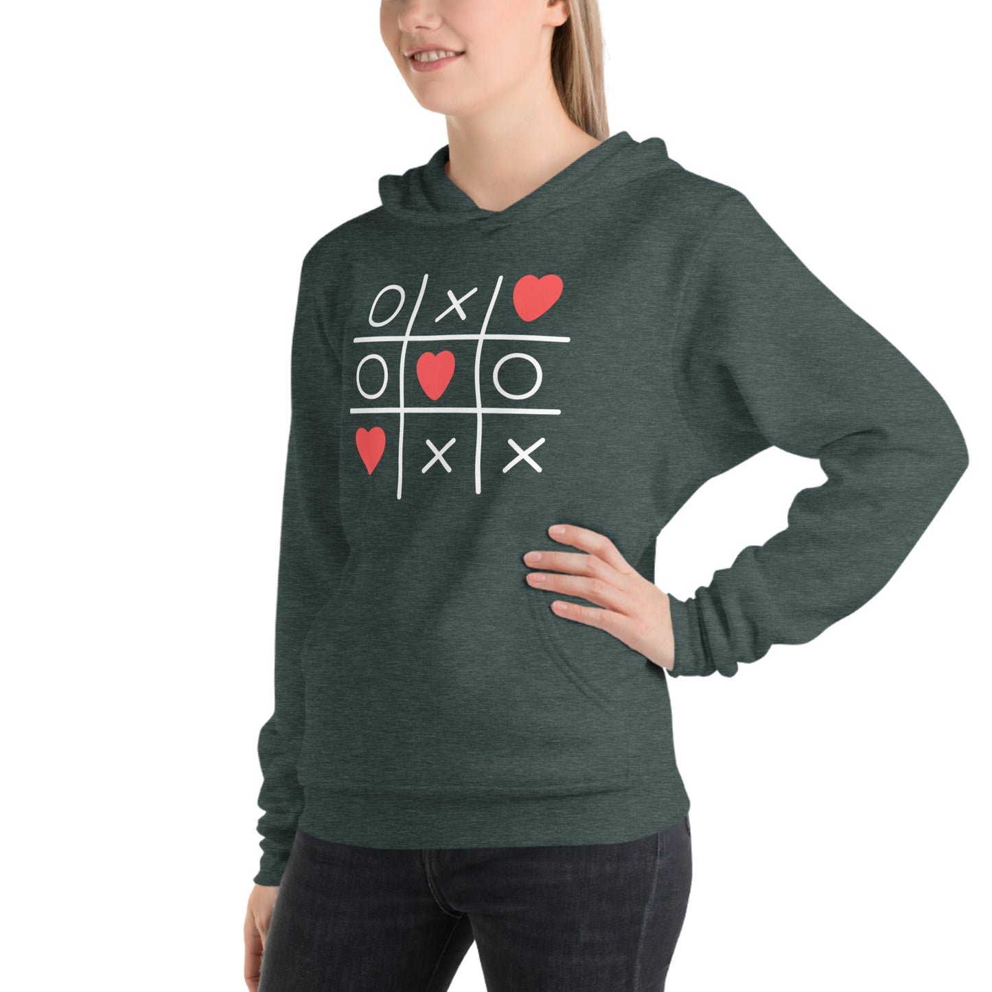 xo love | Unisex Pullover Hoodie | Bella + Canvas 3719