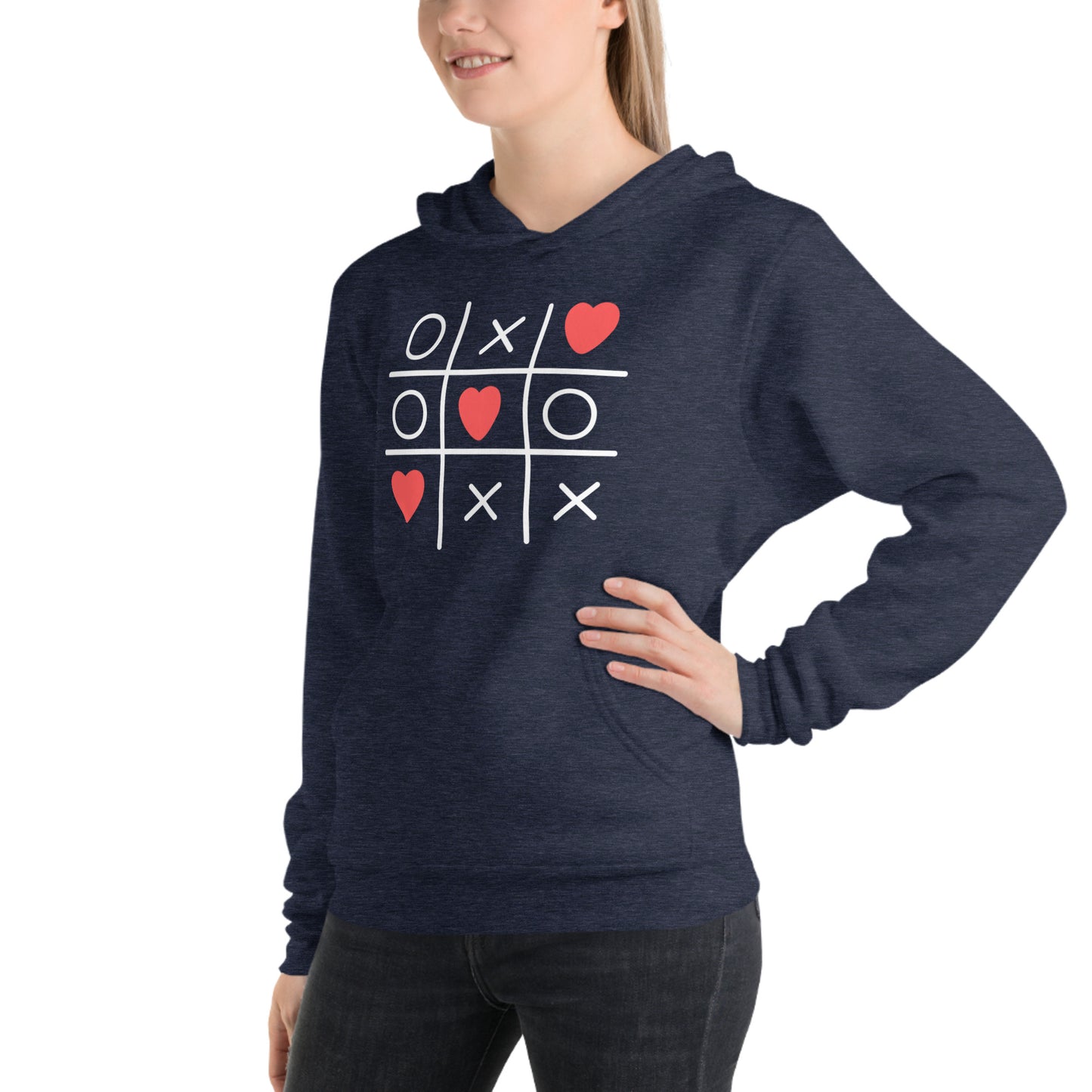 xo love | Unisex Pullover Hoodie | Bella + Canvas 3719