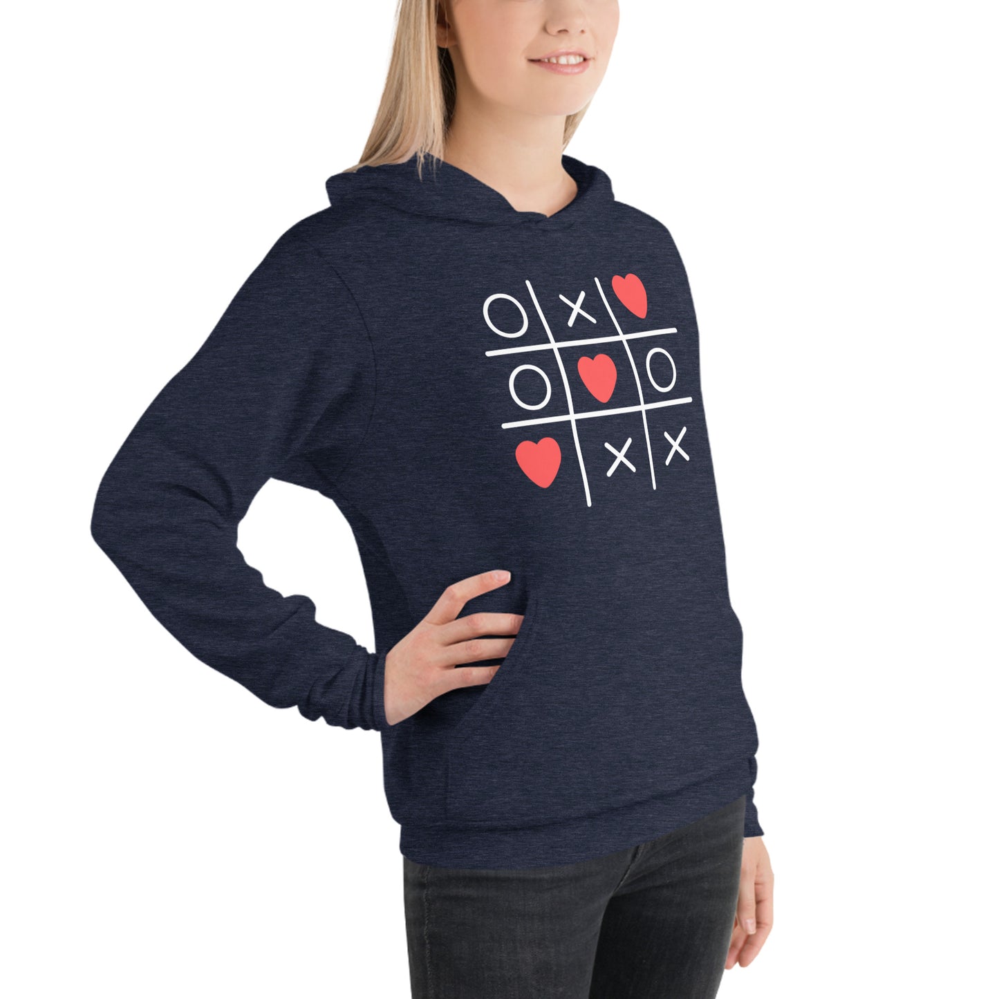 xo love | Unisex Pullover Hoodie | Bella + Canvas 3719