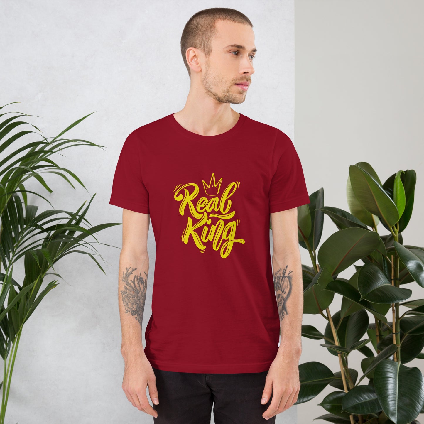 Unisex t-shirt _ real king | moods print