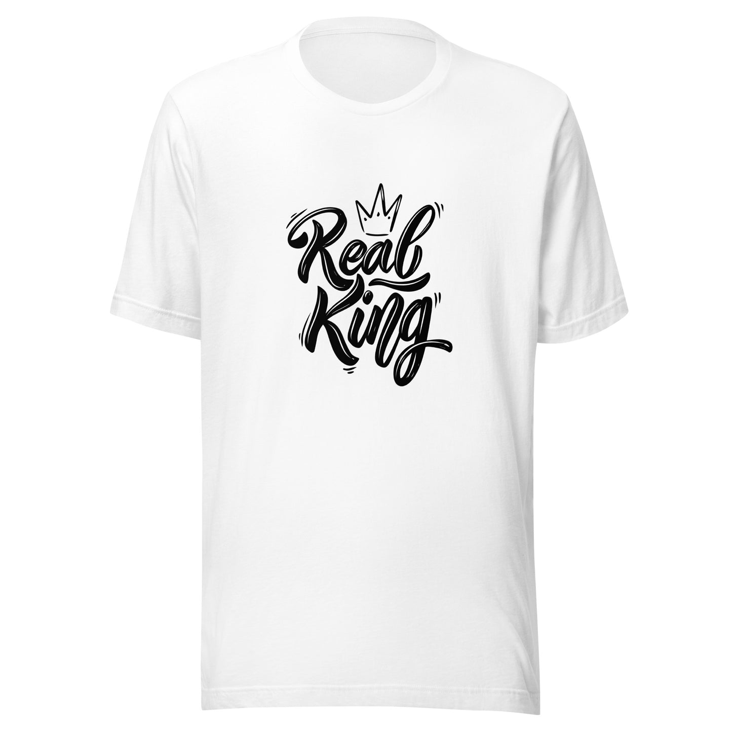 Unisex t-shirt |  real king  |  moods print