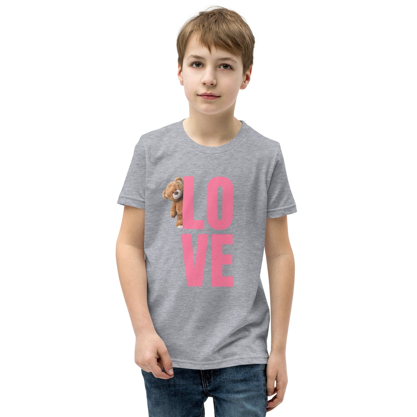 love bear - Youth Staple Tee | Bella + Canvas 3001Y