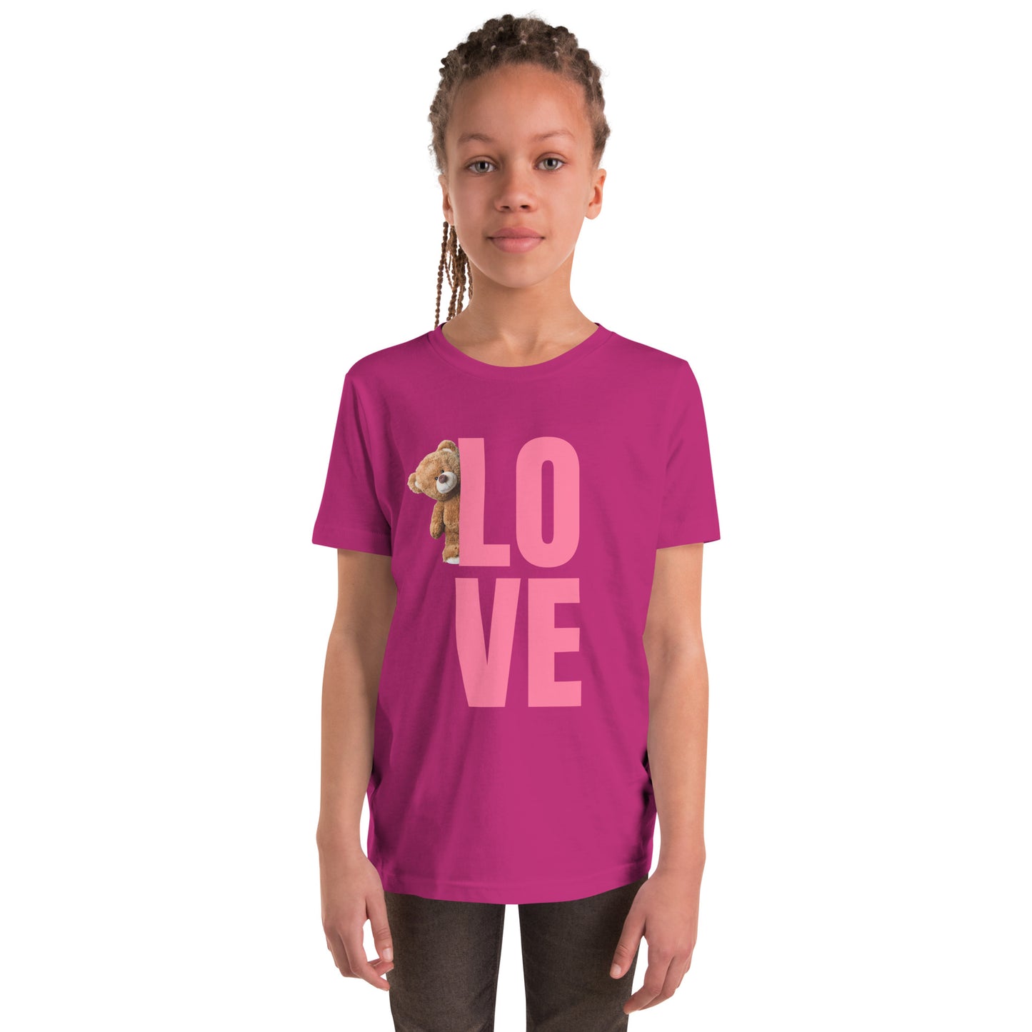 love bear - Youth Staple Tee | Bella + Canvas 3001Y