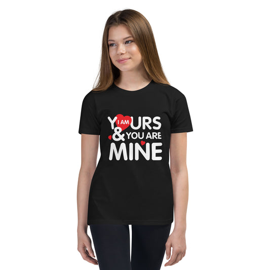 i am yours & you are mine | Youth Staple Tee | Bella + Canvas 3001Y