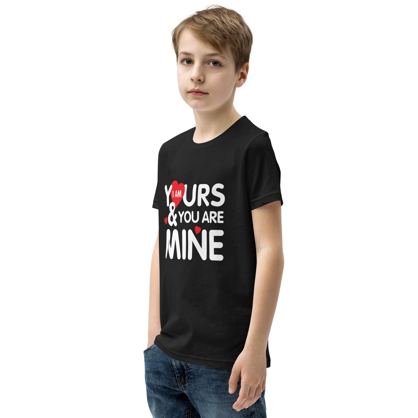 i am yours & you are mine | Youth Staple Tee | Bella + Canvas 3001Y