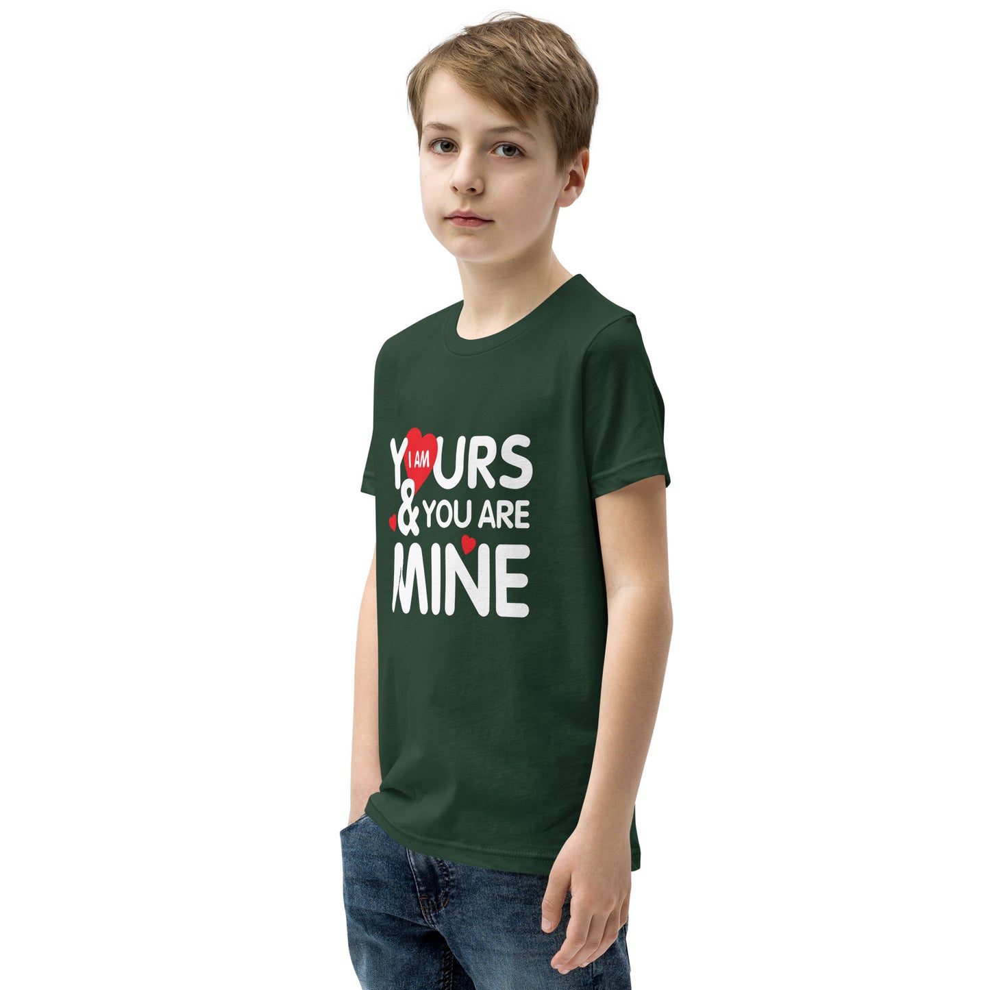 i am yours & you are mine | Youth Staple Tee | Bella + Canvas 3001Y